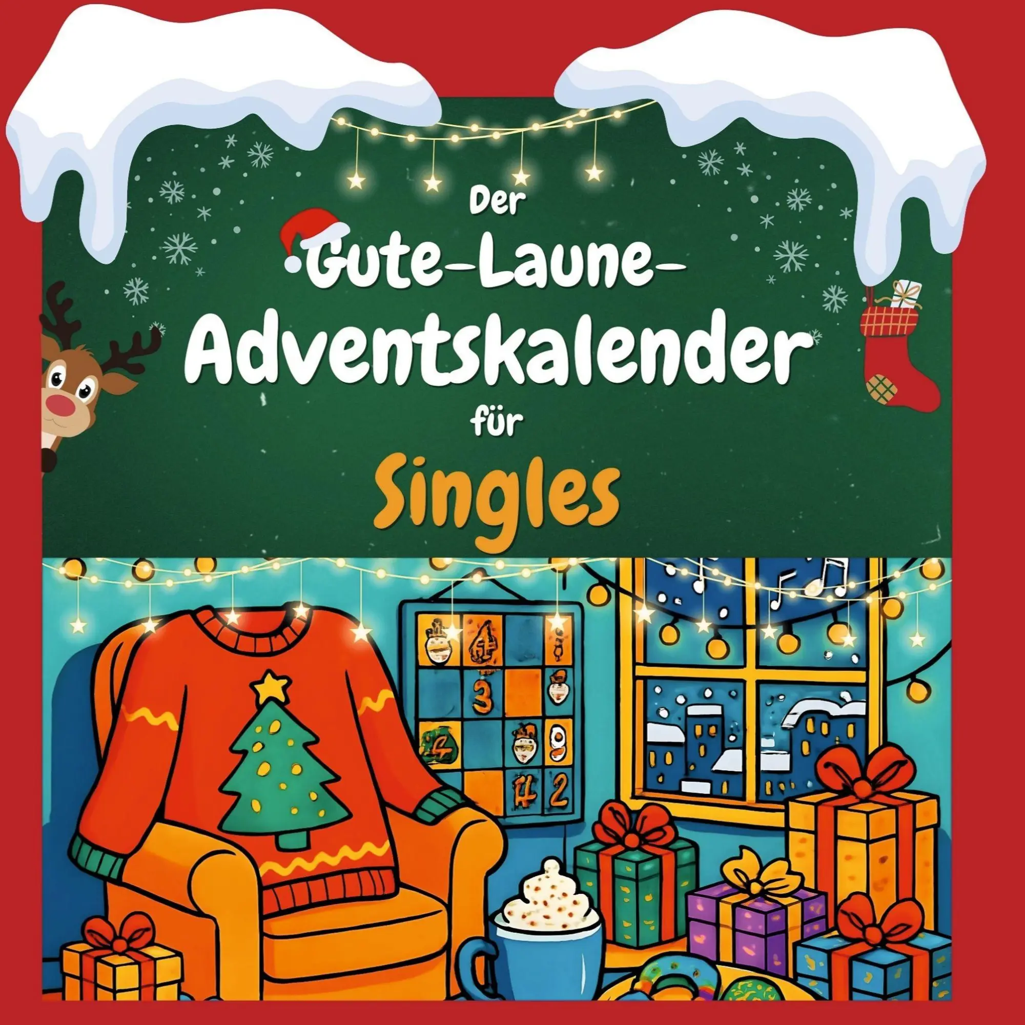 Cover: 9783695311491 | Der Gute-Laune-Adventskalender für Singles | Anton Werner | Buch