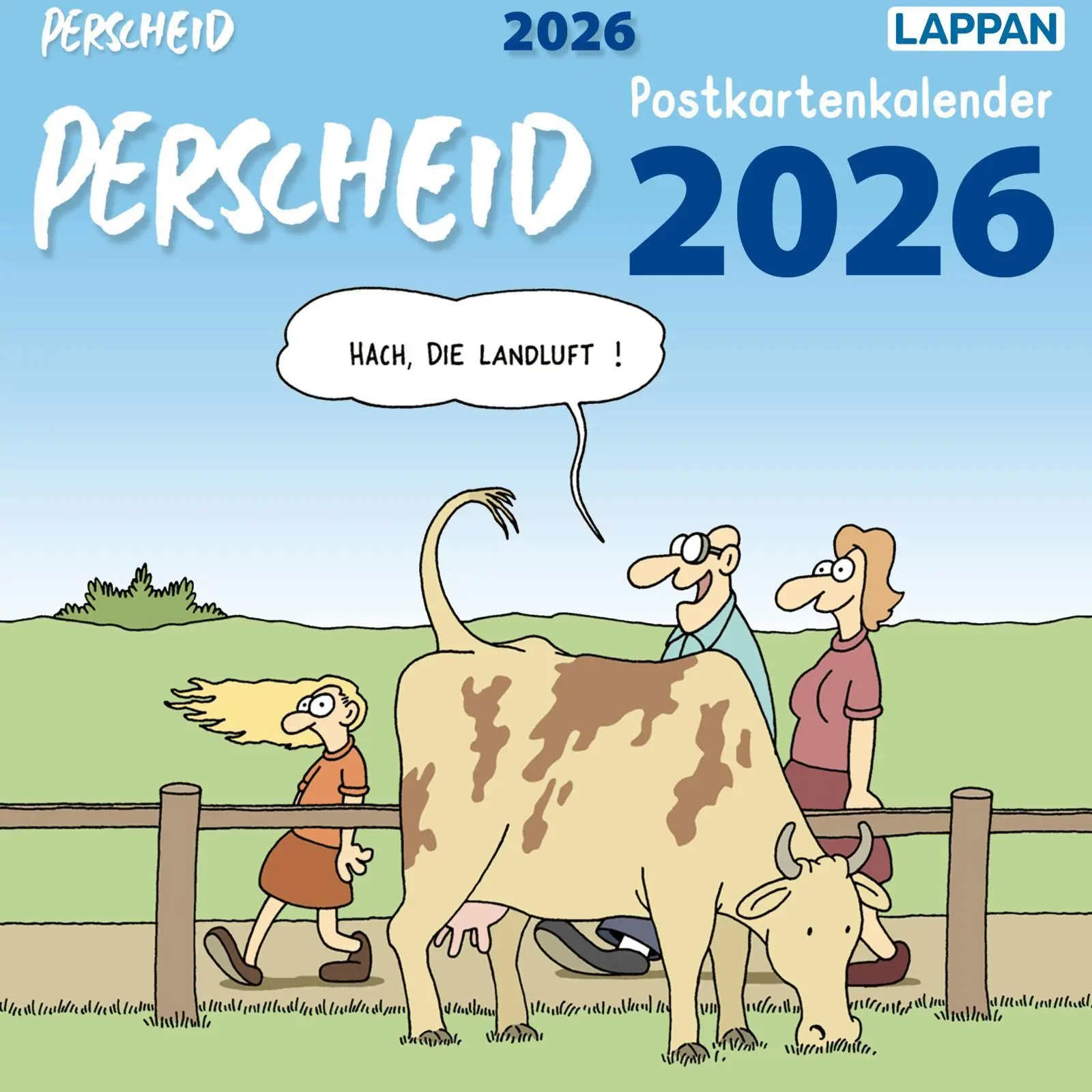 Cover: 9783830321491 | Perscheid Postkartenkalender 2026 | Martin Perscheid | Kalender | 2026
