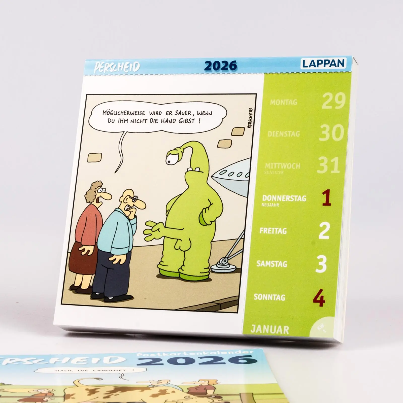 Bild: 9783830321491 | Perscheid Postkartenkalender 2026 | Martin Perscheid | Kalender | 2026