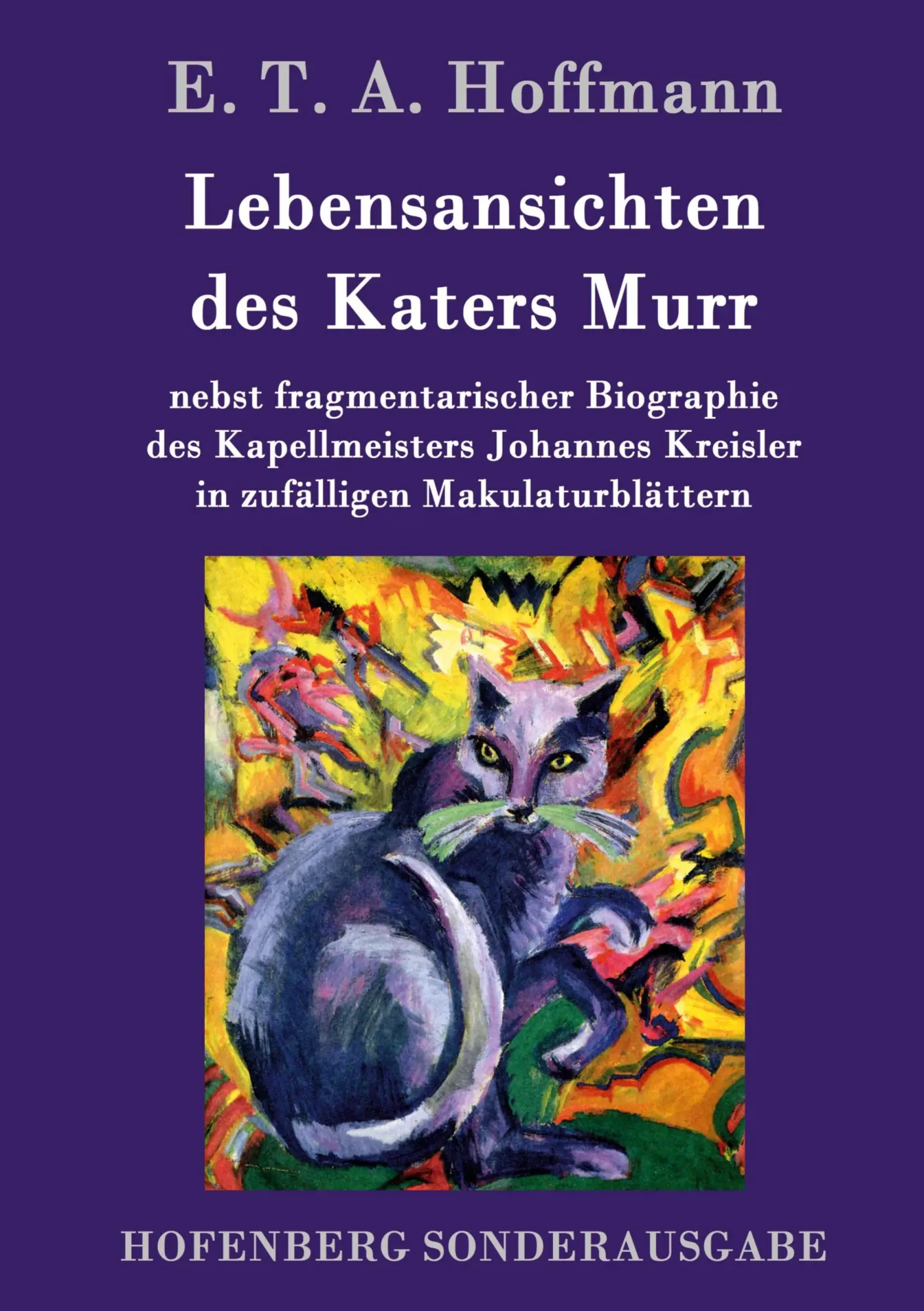 Cover: 9783843051491 | Lebensansichten des Katers Murr | E. T. A. Hoffmann | Buch | 364 S.