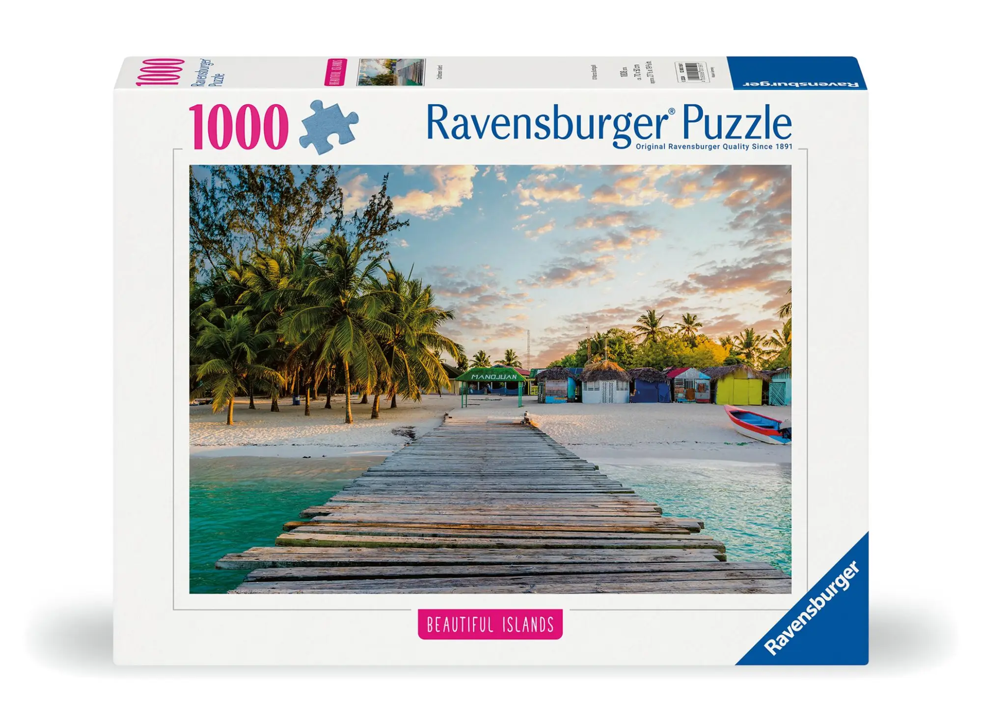 Cover: 4005555001591 | Erwachsenenpuzzle 1000 Teile - Karibische Insel | Spiel | 12000159