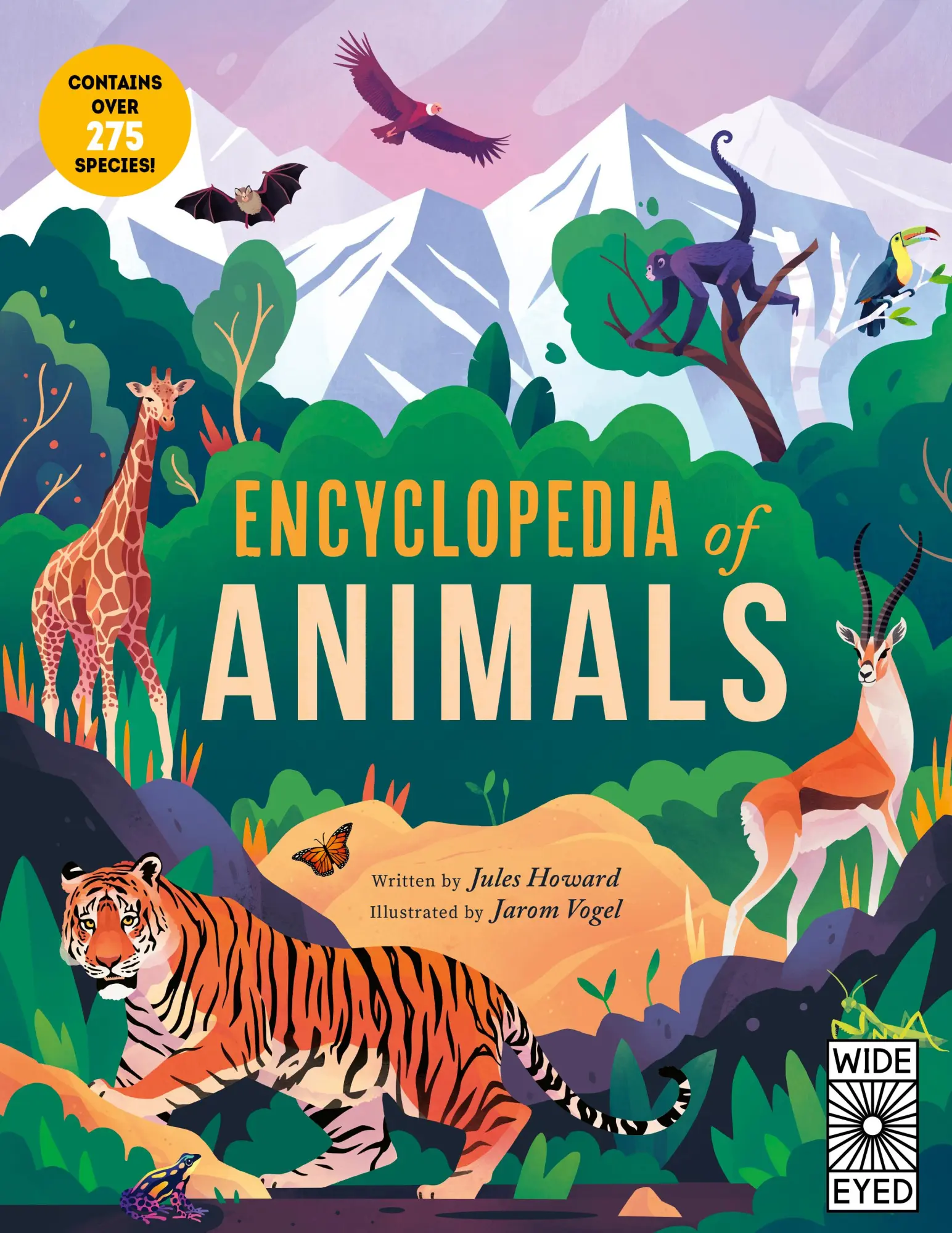 Cover: 9780711291591 | Encyclopedia of Animals | Contains over 275 species! | Jules Howard