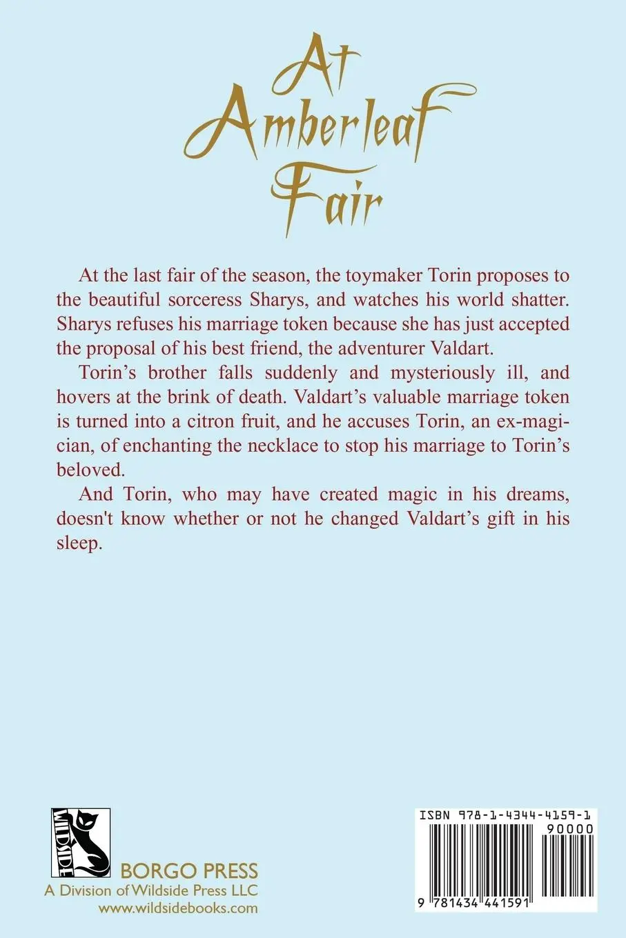 Rückseite: 9781434441591 | At Amberleaf Fair | Phyllis Ann Karr | Taschenbuch | Englisch | 2013