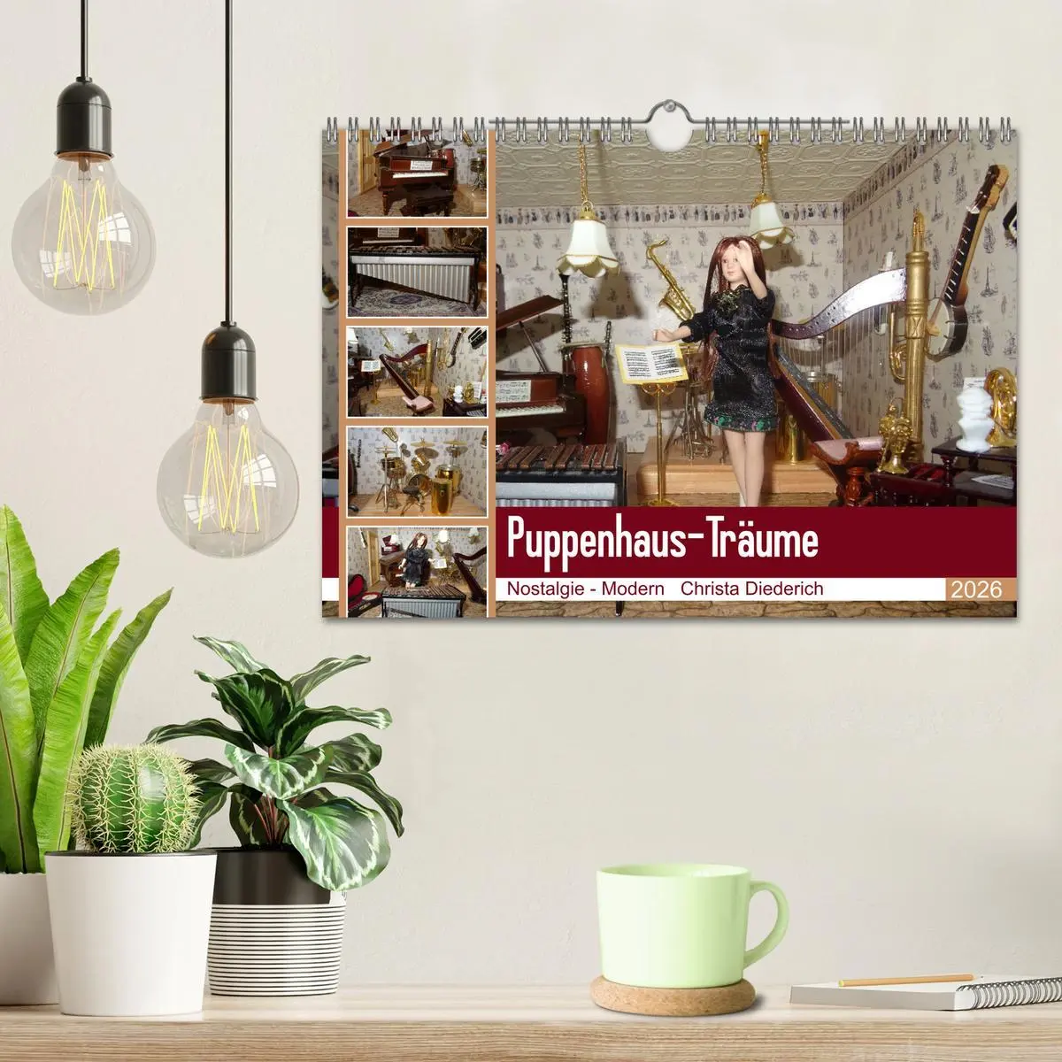 Bild: 9783457631591 | Puppenhaus-Träume (Wandkalender 2026 DIN A4 quer), CALVENDO...
