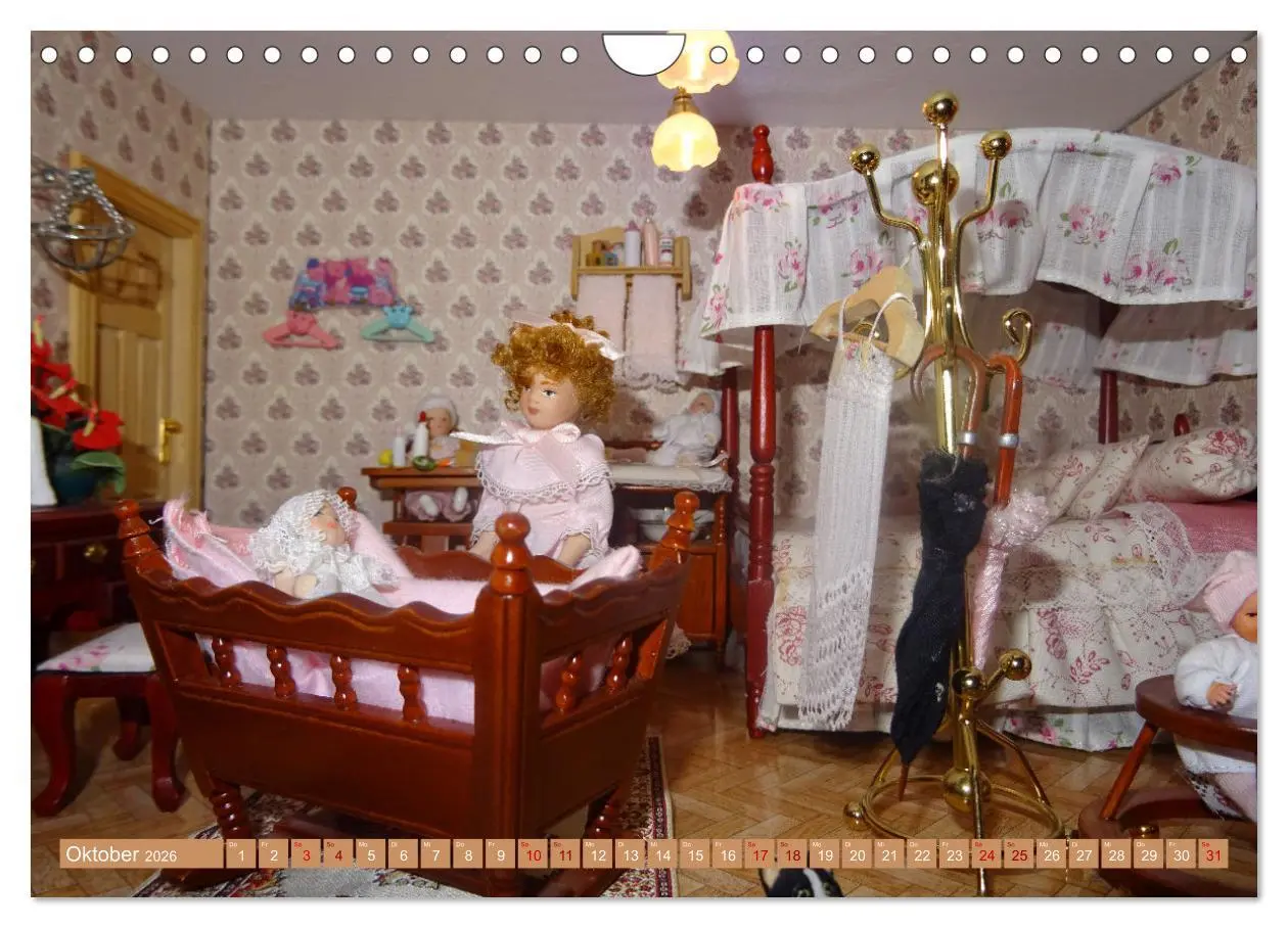 Bild: 9783457631591 | Puppenhaus-Träume (Wandkalender 2026 DIN A4 quer), CALVENDO...