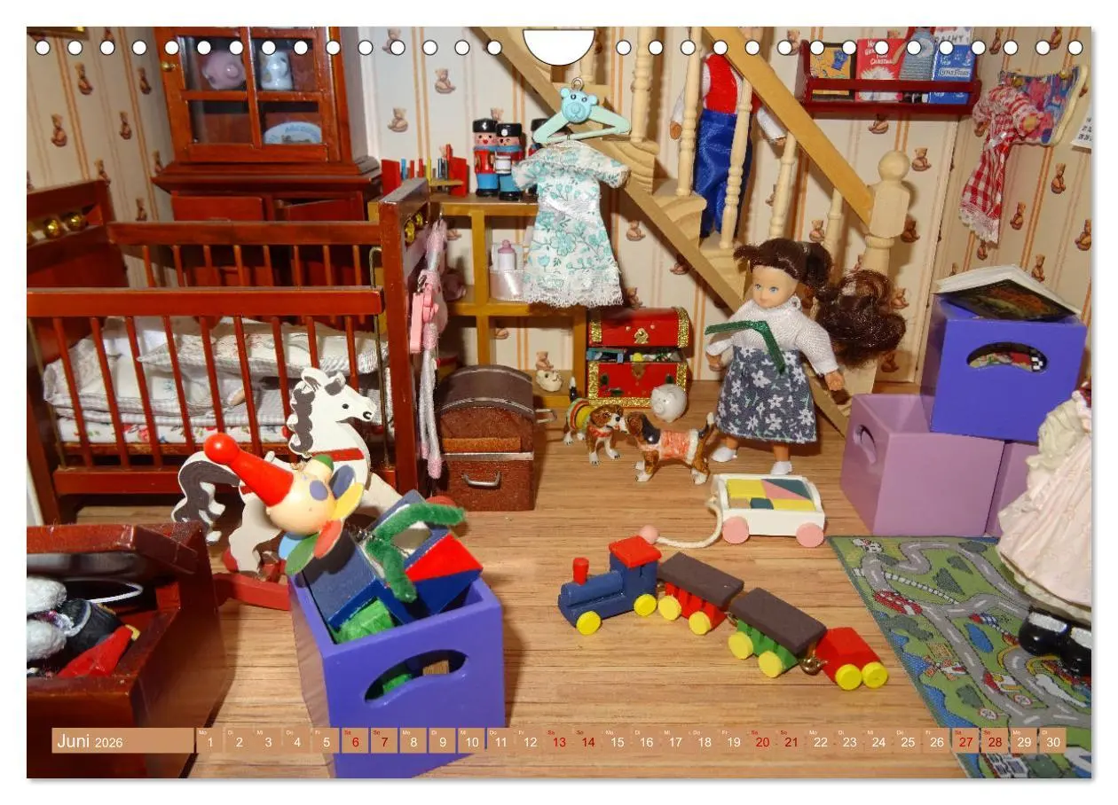 Bild: 9783457631591 | Puppenhaus-Träume (Wandkalender 2026 DIN A4 quer), CALVENDO...