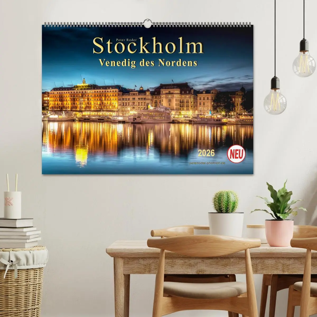Bild: 9783516031591 | Stockholm - Venedig des Nordens (Wandkalender 2026 DIN A2 quer),...