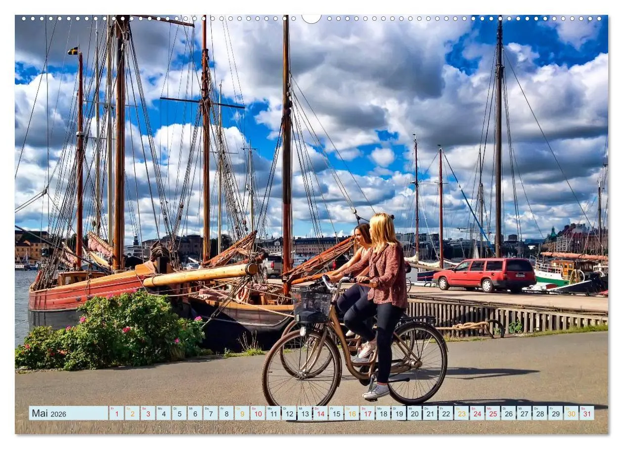 Bild: 9783516031591 | Stockholm - Venedig des Nordens (Wandkalender 2026 DIN A2 quer),...