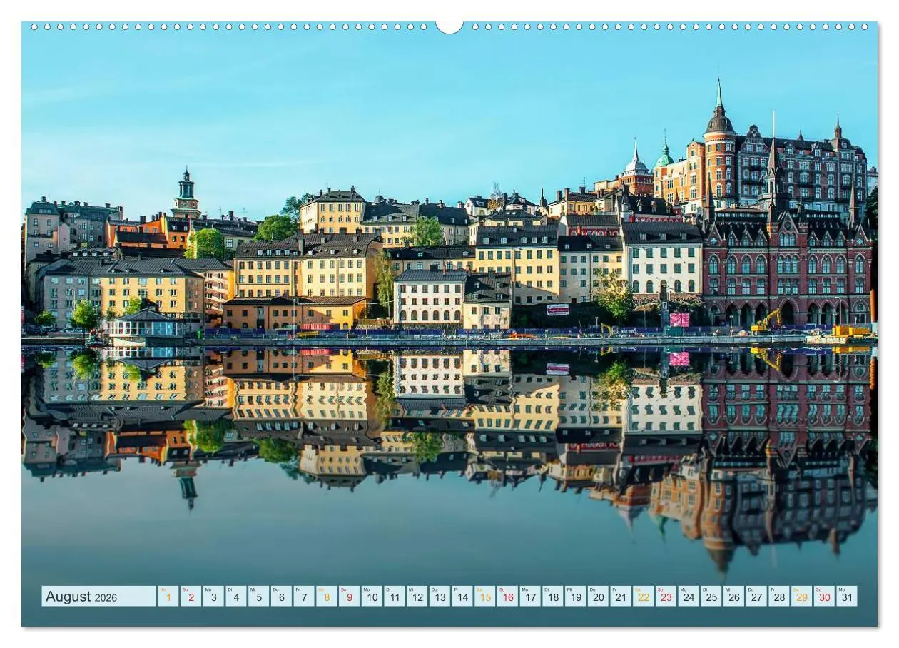 Bild: 9783516031591 | Stockholm - Venedig des Nordens (Wandkalender 2026 DIN A2 quer),...