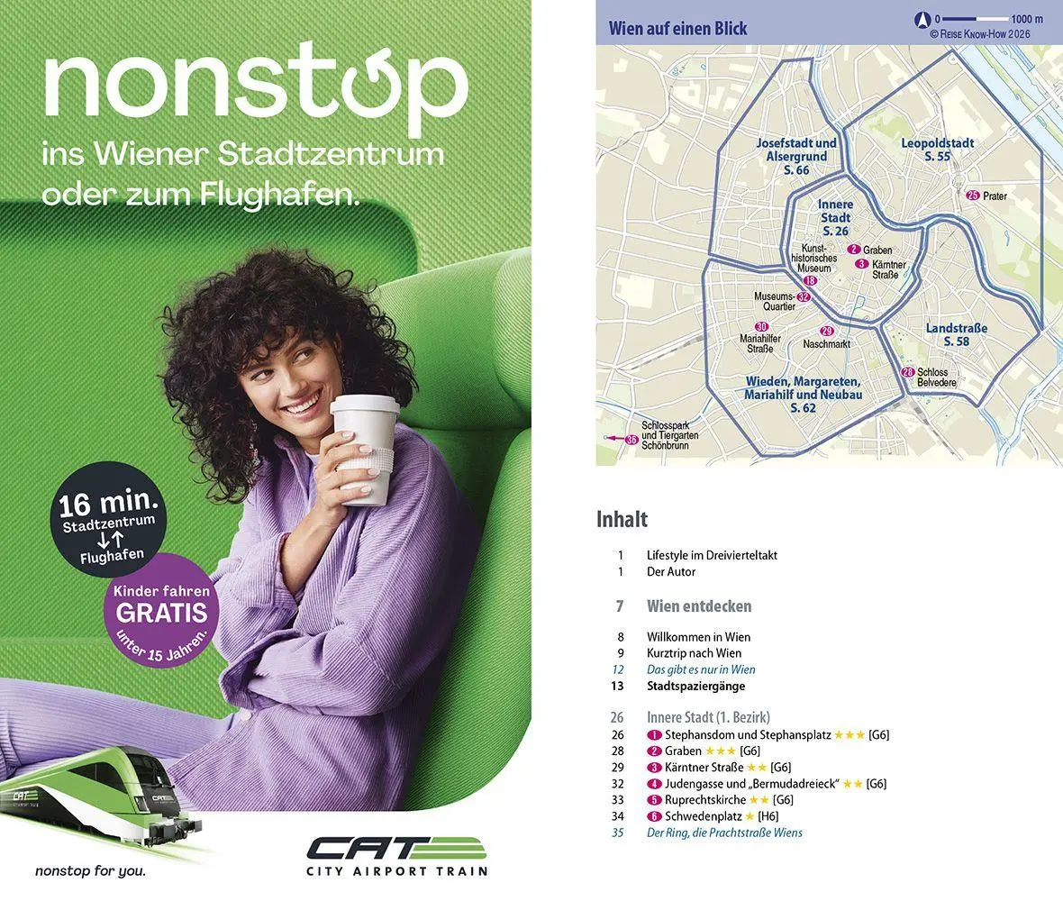 Bild: 9783831781591 | Reise Know-How CityTrip Wien | Daniel Krasa | Taschenbuch | 156 S.