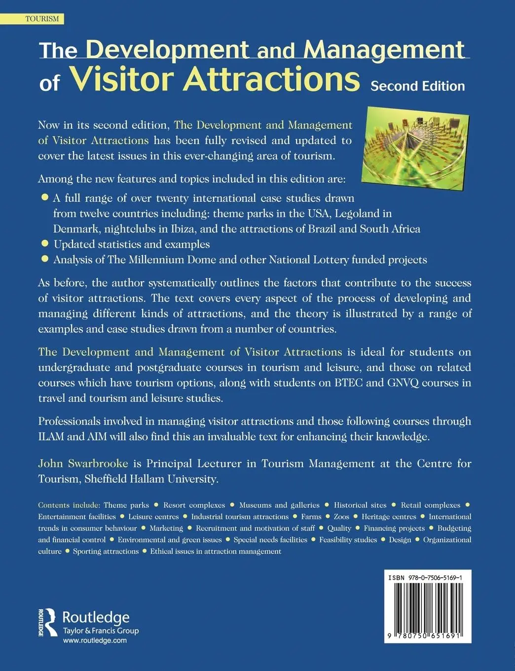 Rückseite: 9780750651691 | Development and Management of Visitor Attractions | Swarbrooke (u. a.)