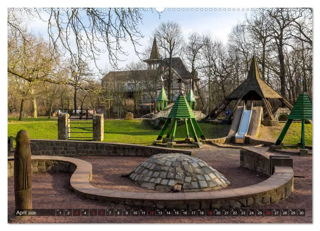 Bild: 9783457791691 | Unterwegs in Halle (Wandkalender 2026 DIN A2 quer), CALVENDO...