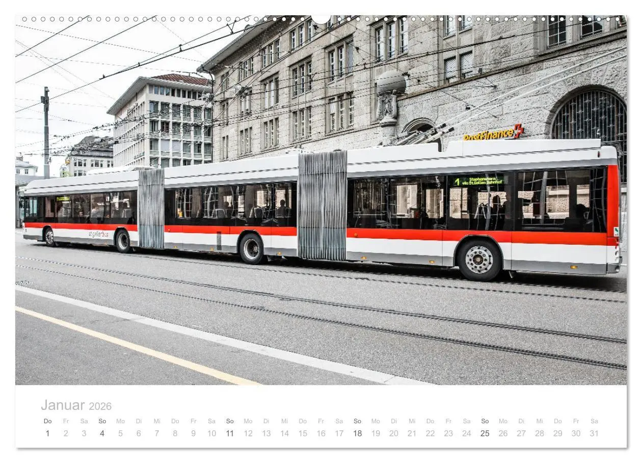 Bild: 9783457861691 | Bus, Bahn und Co. - Faszinierende Fahrzeuge (Wandkalender 2026 DIN...