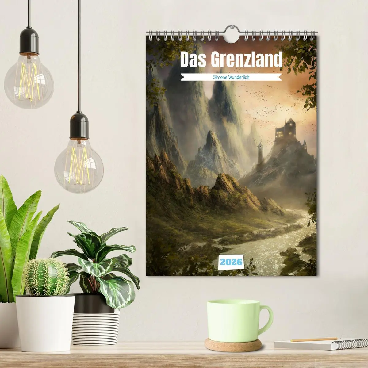 Bild: 9783516331691 | Das Grenzland (Wandkalender 2026 DIN A4 hoch), CALVENDO Monatskalender