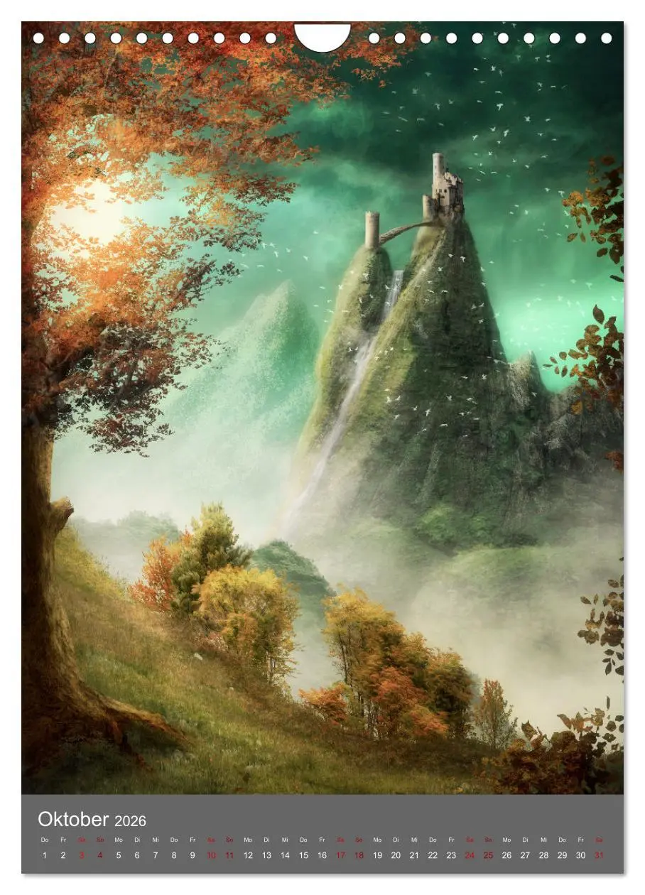 Bild: 9783516331691 | Das Grenzland (Wandkalender 2026 DIN A4 hoch), CALVENDO Monatskalender