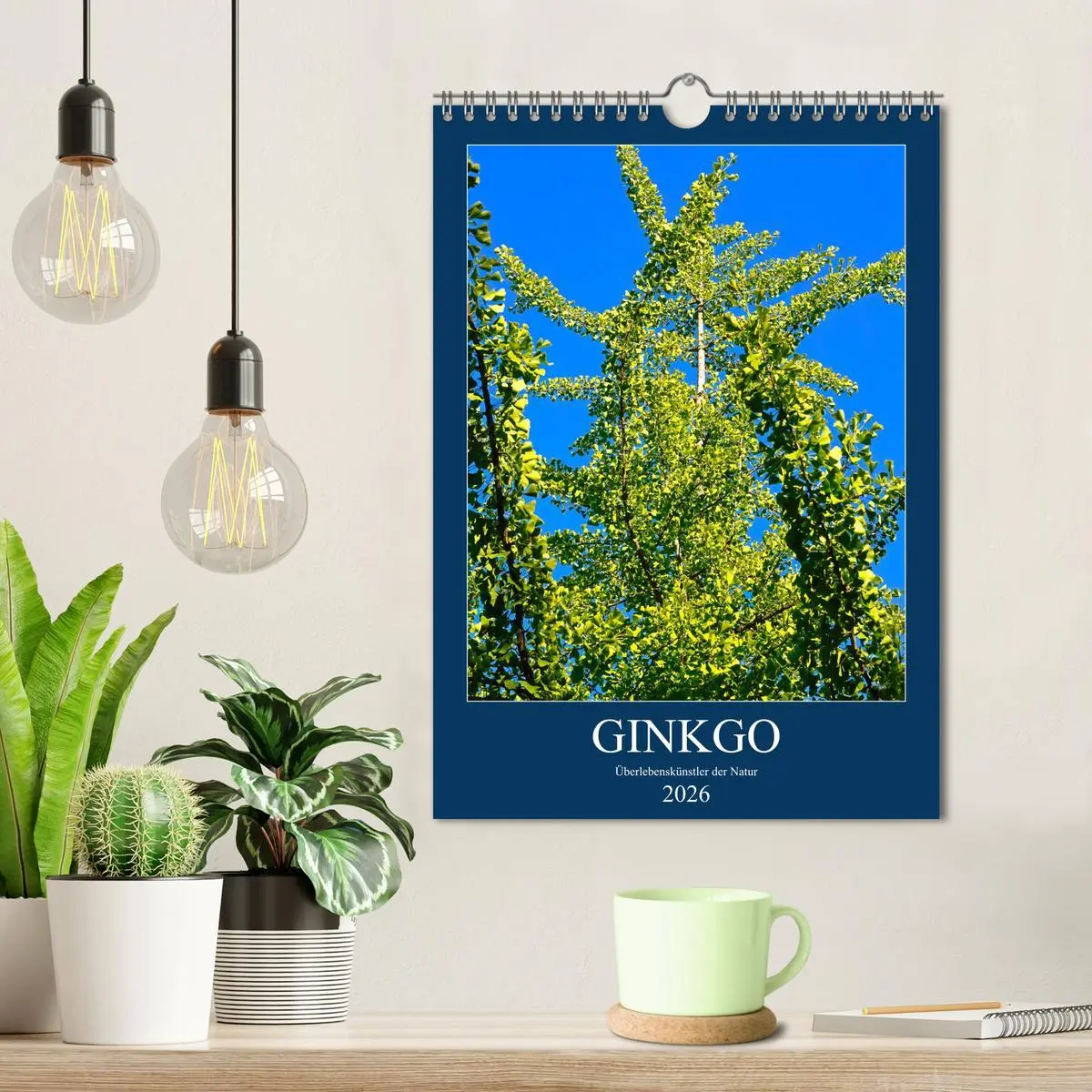 Bild: 9783516401691 | Ginkgo (Wandkalender 2026 DIN A4 hoch), CALVENDO Monatskalender | 2026