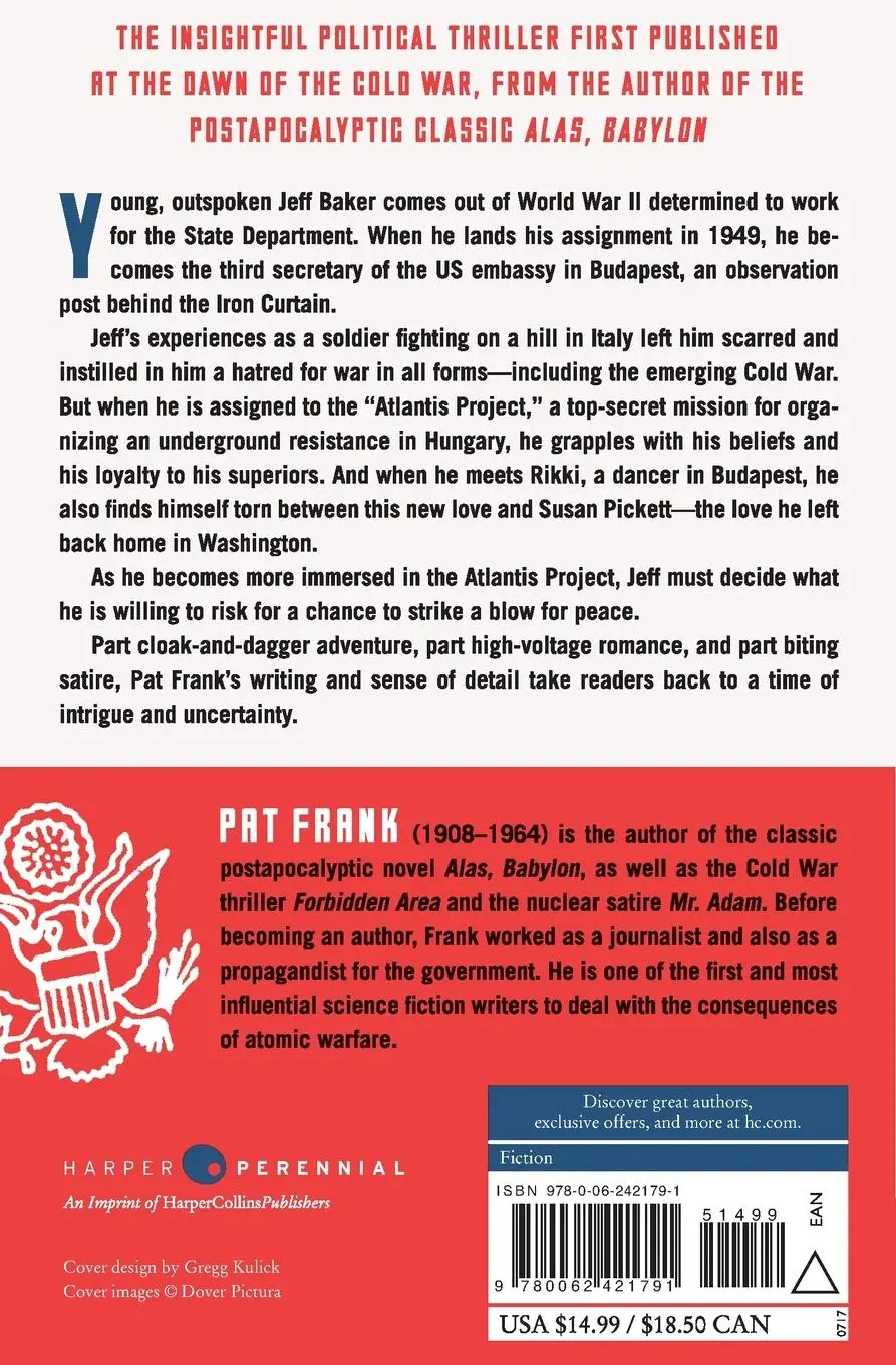 Rückseite: 9780062421791 | An Affair of State | Pat Frank | Taschenbuch | Kartoniert / Broschiert