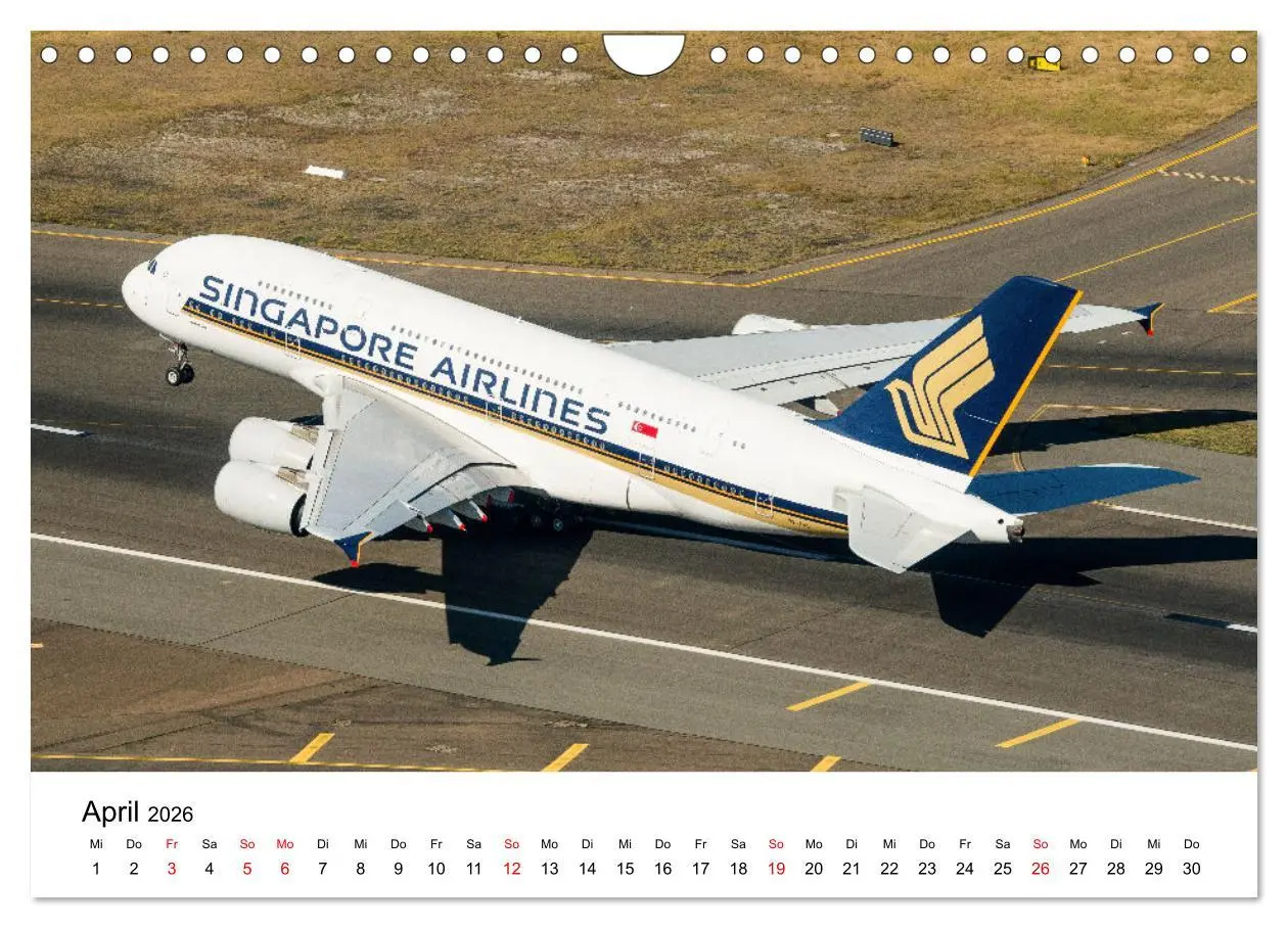 Bild: 9783457611791 | Airbus A380 Superjumbo 2026 (Wandkalender 2026 DIN A4 quer),...