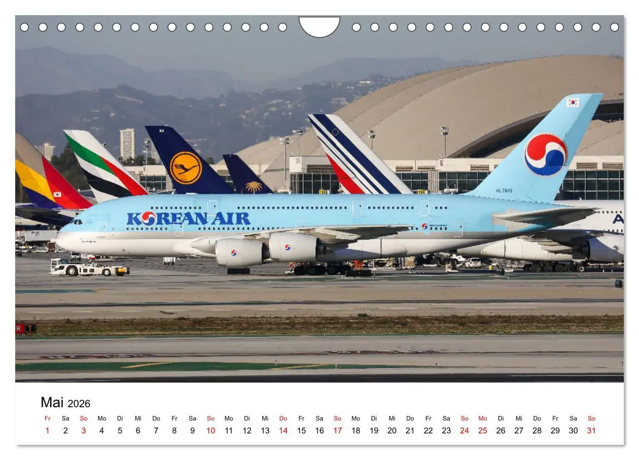Bild: 9783457611791 | Airbus A380 Superjumbo 2026 (Wandkalender 2026 DIN A4 quer),...