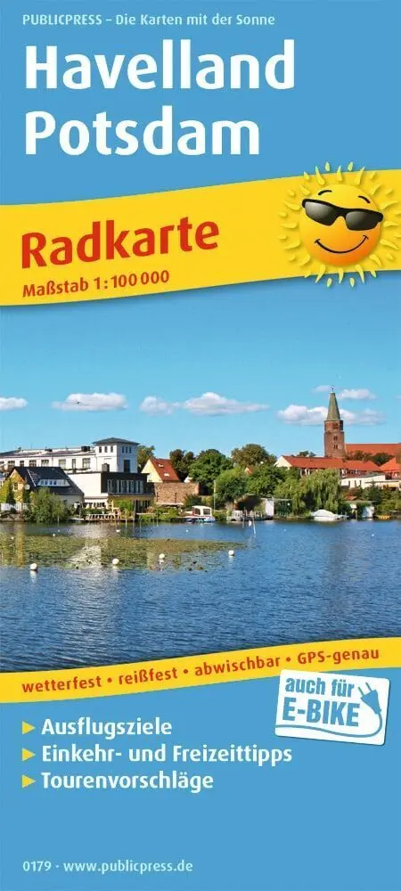 Cover: 9783747301791 | Havelland - Potsdam 1:100 000 | (Land-)Karte | Radkarte | Deutsch