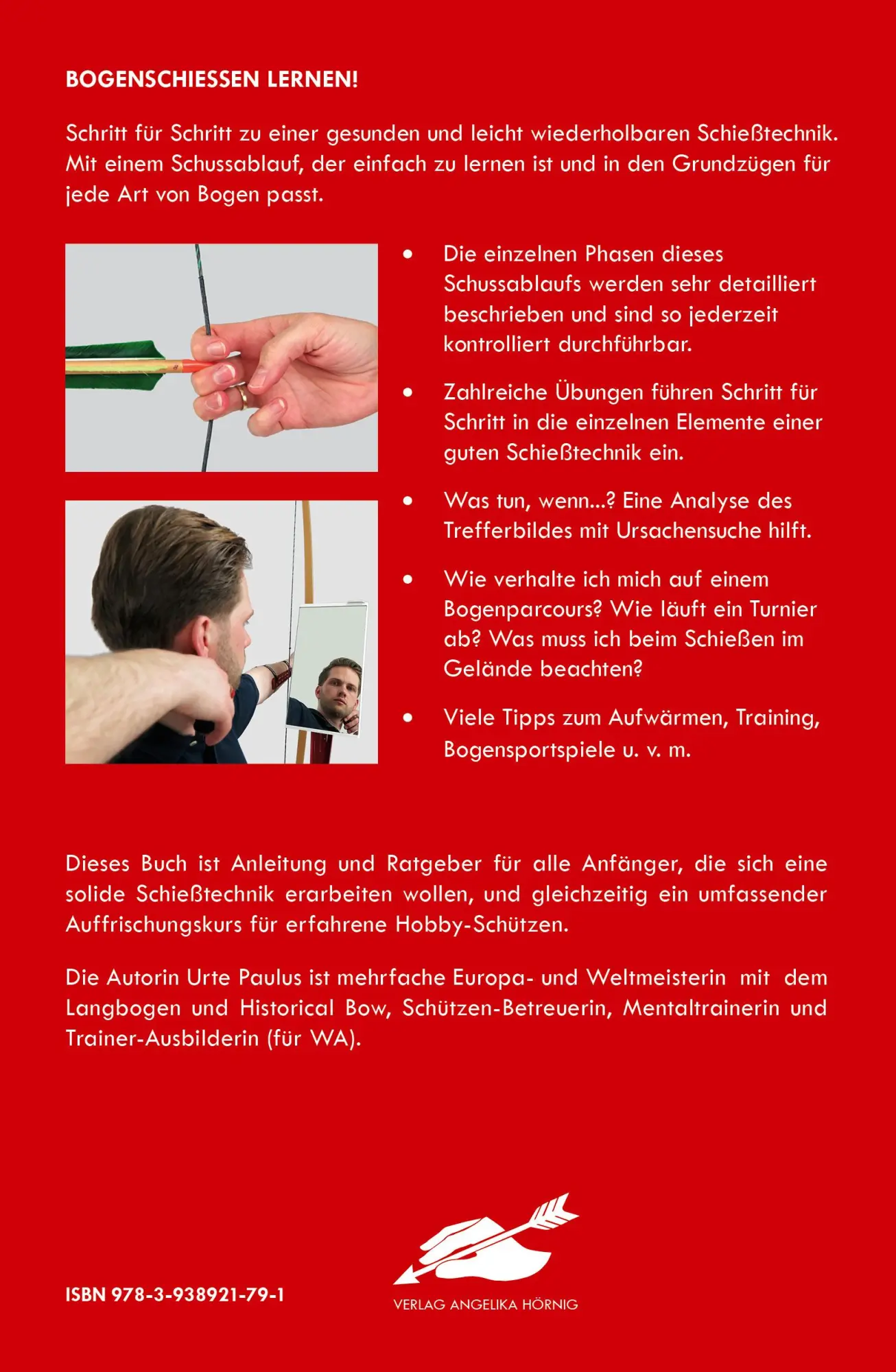 Rückseite: 9783938921791 | Das kleine Buch vom Bogensport | Urte Paulus | Taschenbuch | 192 S.