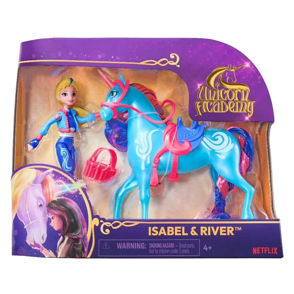 Bild: 778988461891 | UCA Small Doll &amp; Unicorn Isabel &amp; River | In Karton | 46189 | Deutsch