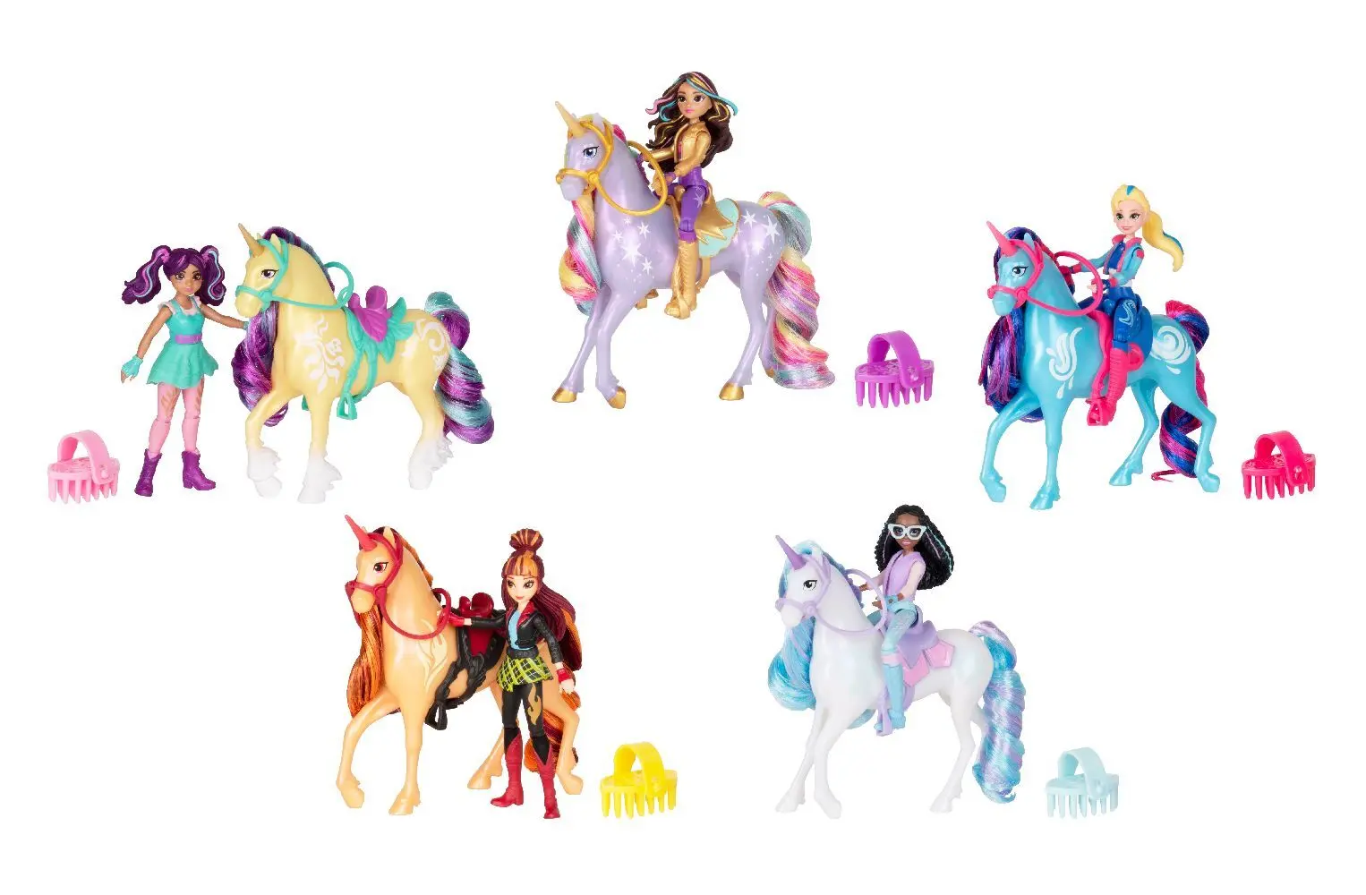 Bild: 778988461891 | UCA Small Doll &amp; Unicorn Isabel &amp; River | In Karton | 46189 | Deutsch