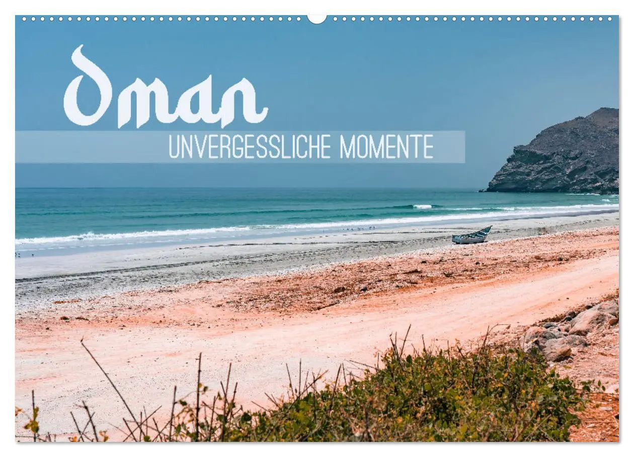 Cover: 9783457391891 | Oman - Unvergessliche Momente (Wandkalender 2026 DIN A2 quer),...