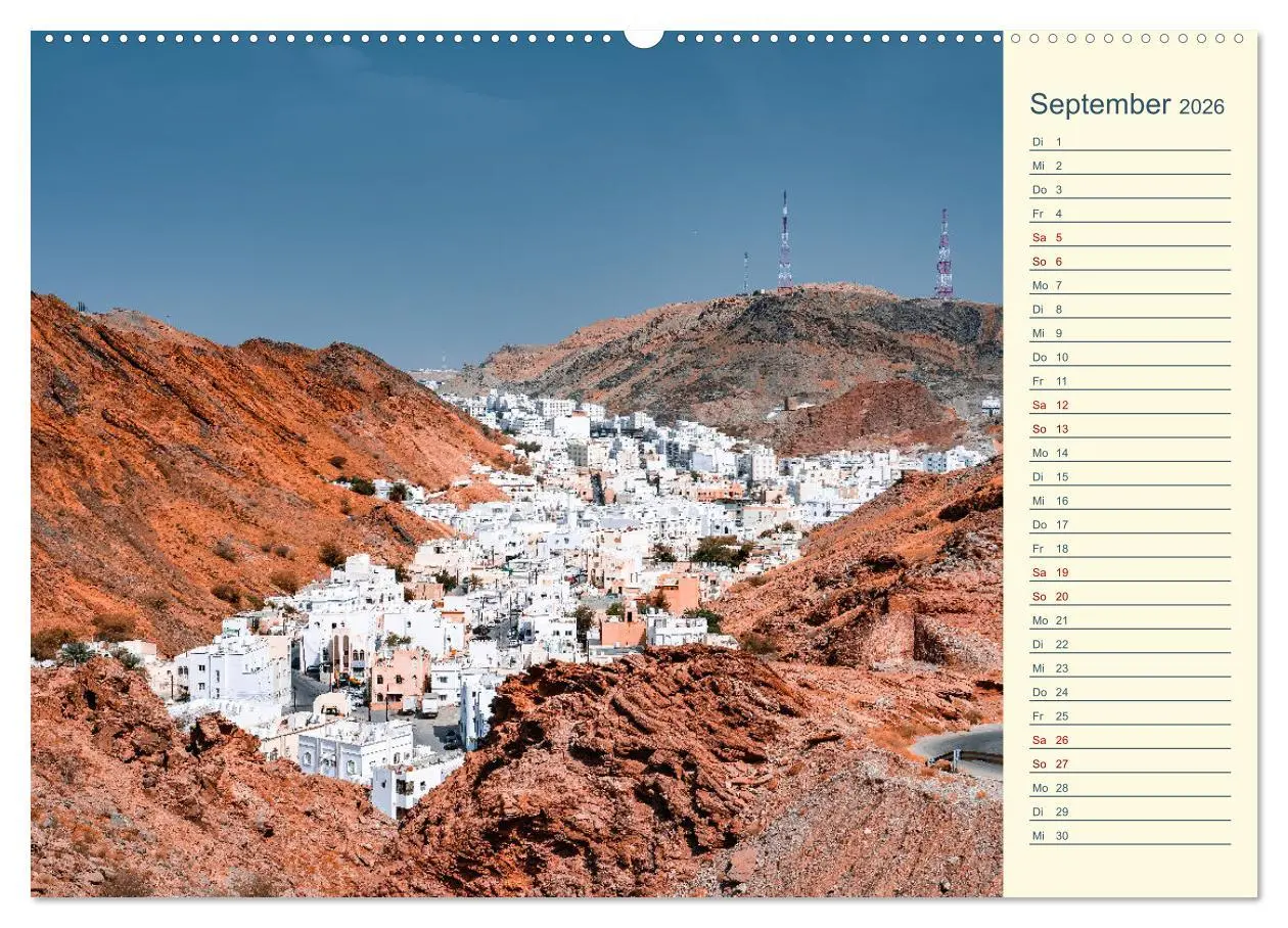 Bild: 9783457391891 | Oman - Unvergessliche Momente (Wandkalender 2026 DIN A2 quer),...