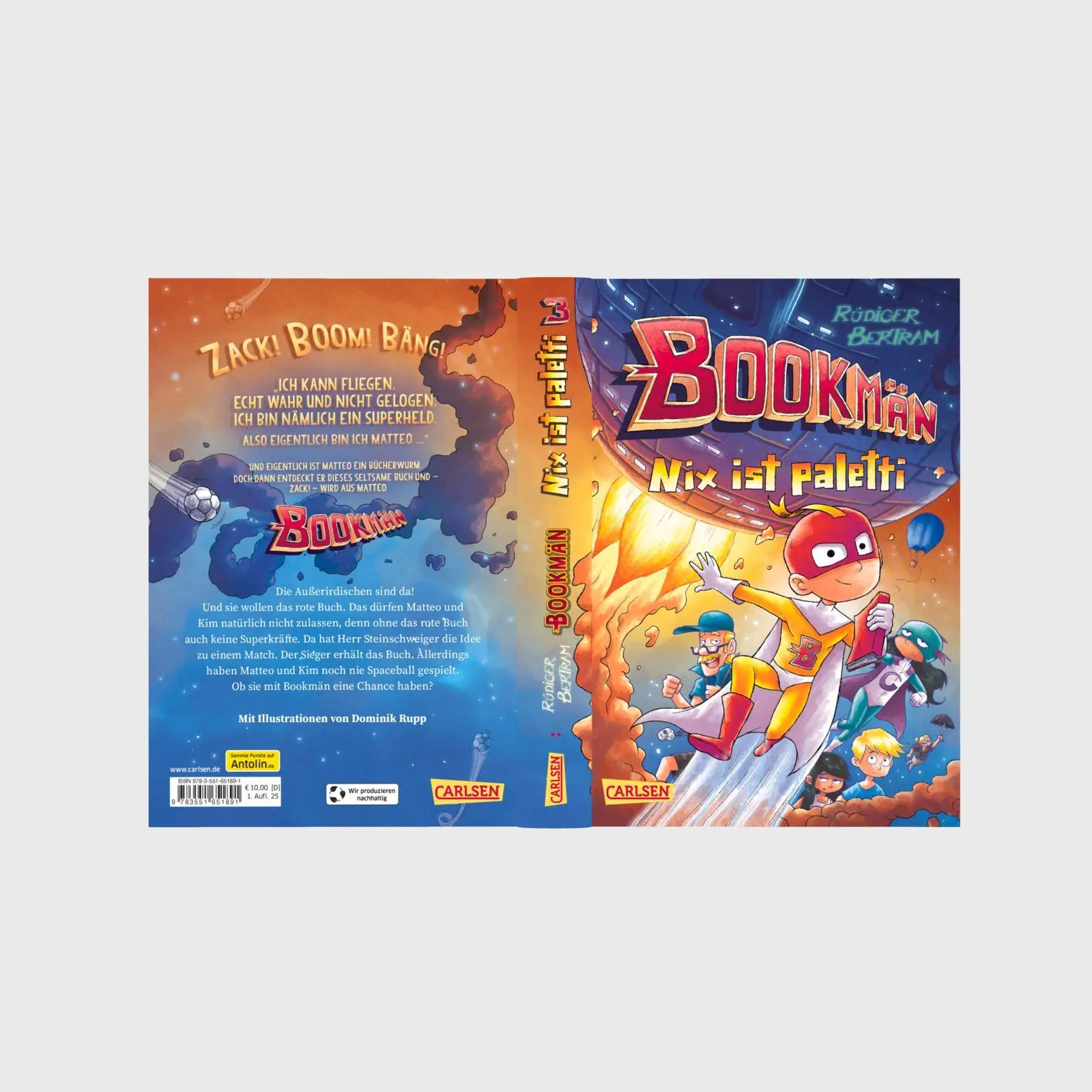Bild: 9783551651891 | Bookmän: Nix ist paletti | Rüdiger Bertram | Buch | Bookmän | 160 S.