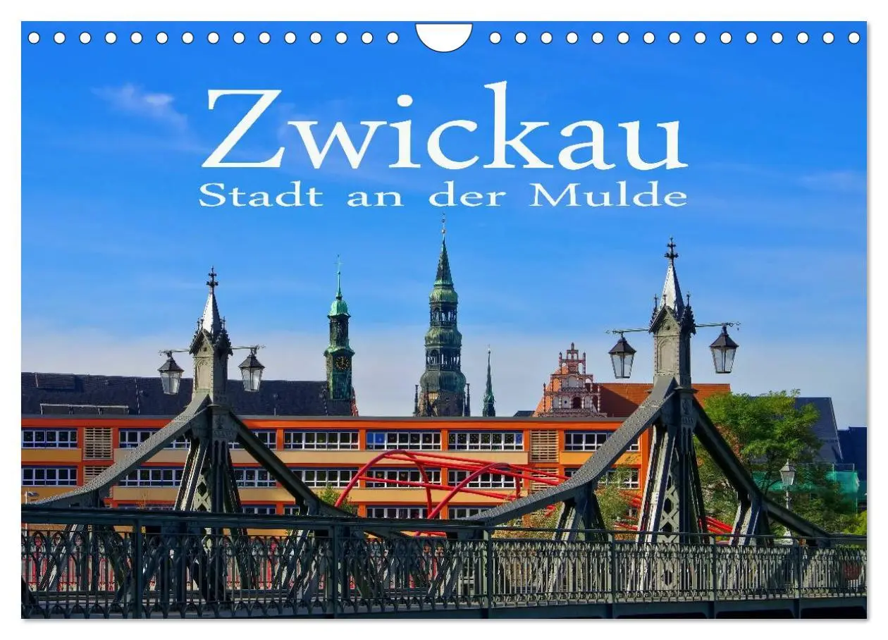 Cover: 9783516091991 | Zwickau - Stadt an der Mulde (Wandkalender 2026 DIN A4 quer),...
