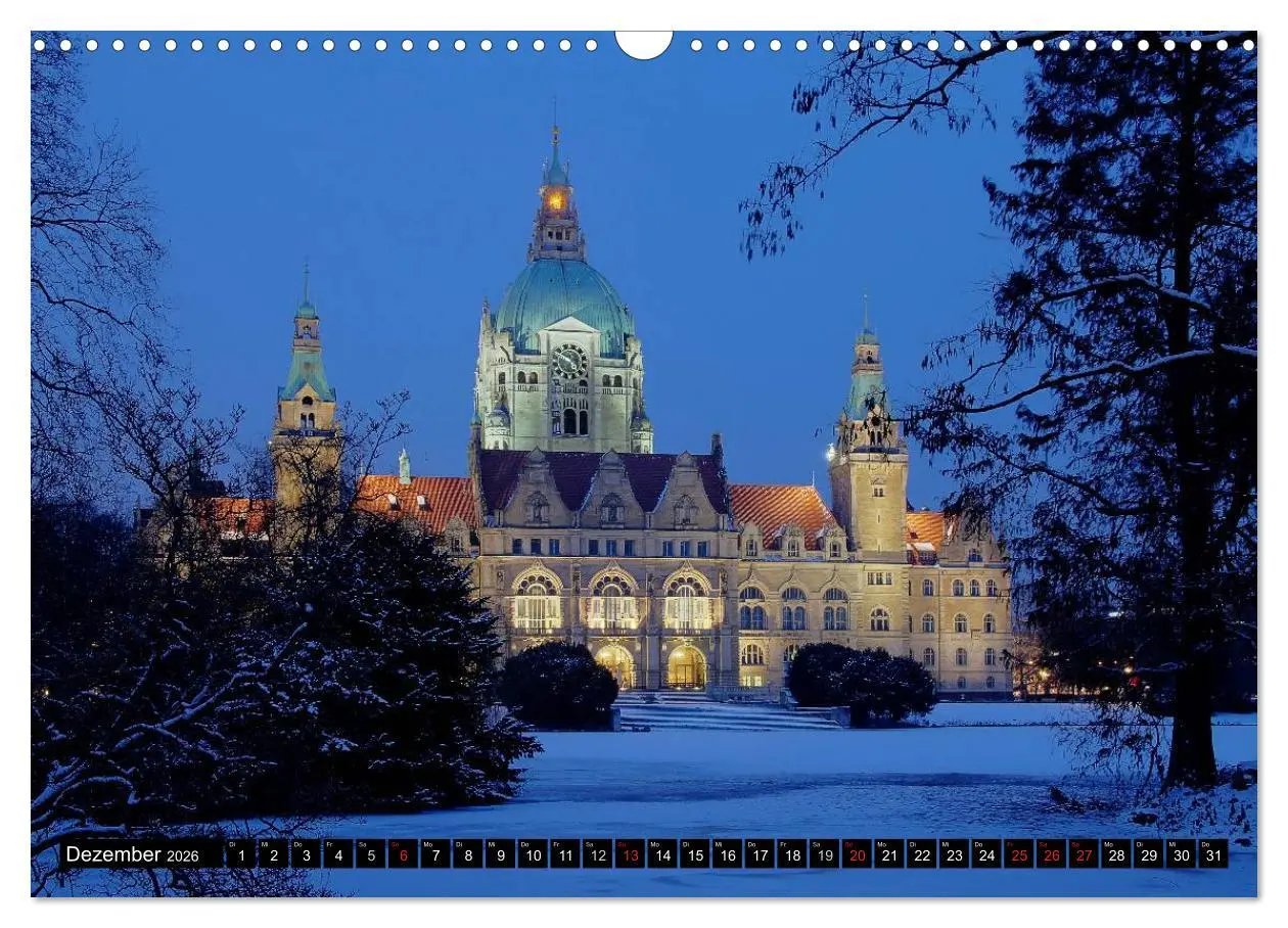 Bild: 9783516161991 | Hannover 2026 (Wandkalender 2026 DIN A3 quer), CALVENDO Monatskalender