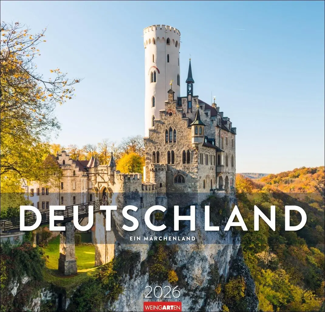 Cover: 9783839901991 | Deutschland - Ein Märchenland Kalender 2026 | Kalender | Spiralbindung