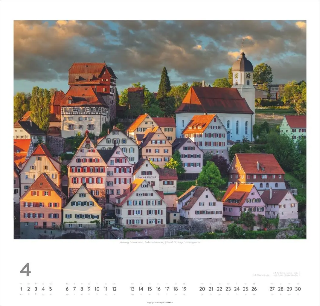 Bild: 9783839901991 | Deutschland - Ein Märchenland Kalender 2026 | Kalender | Spiralbindung
