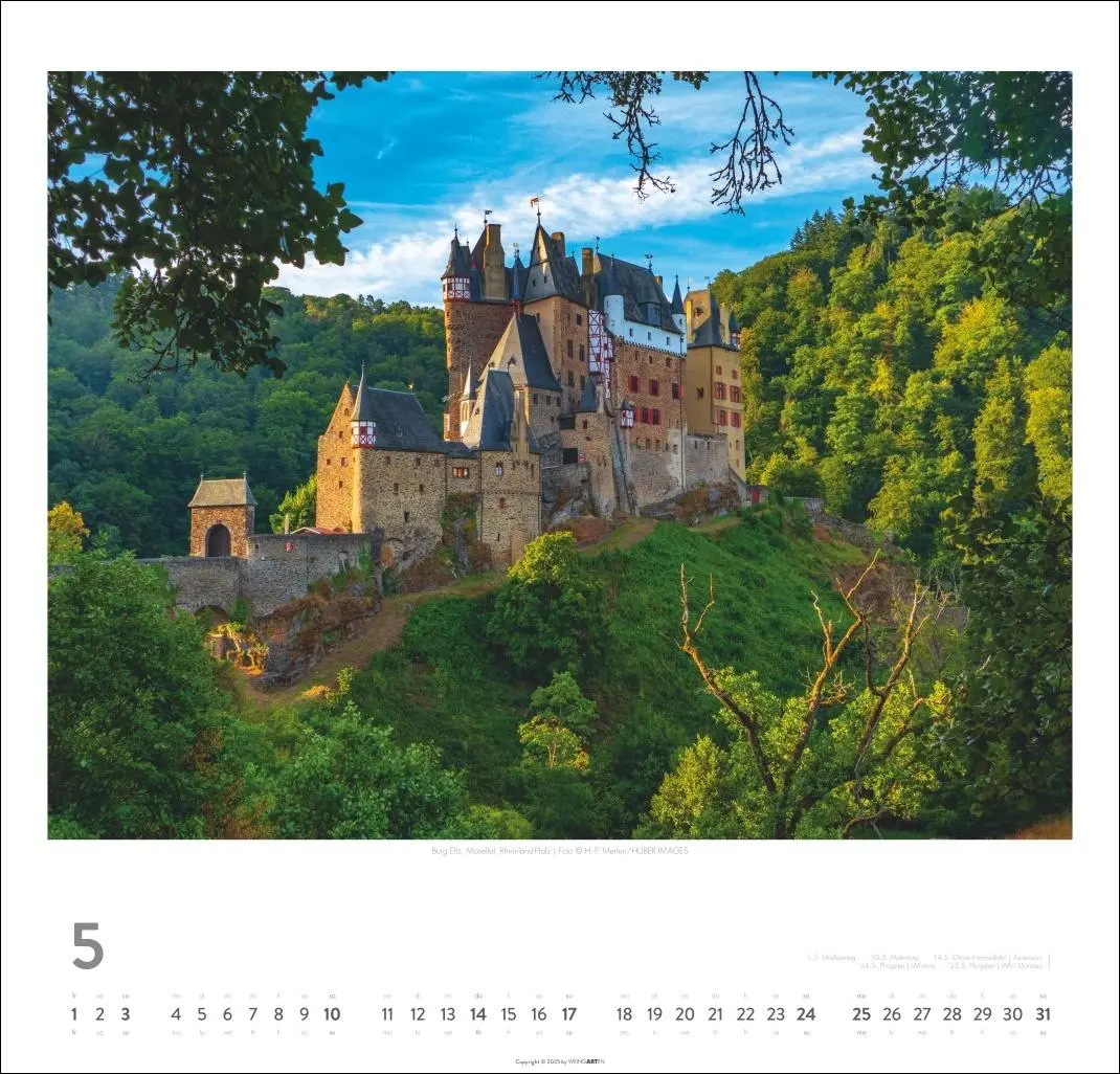 Bild: 9783839901991 | Deutschland - Ein Märchenland Kalender 2026 | Kalender | Spiralbindung