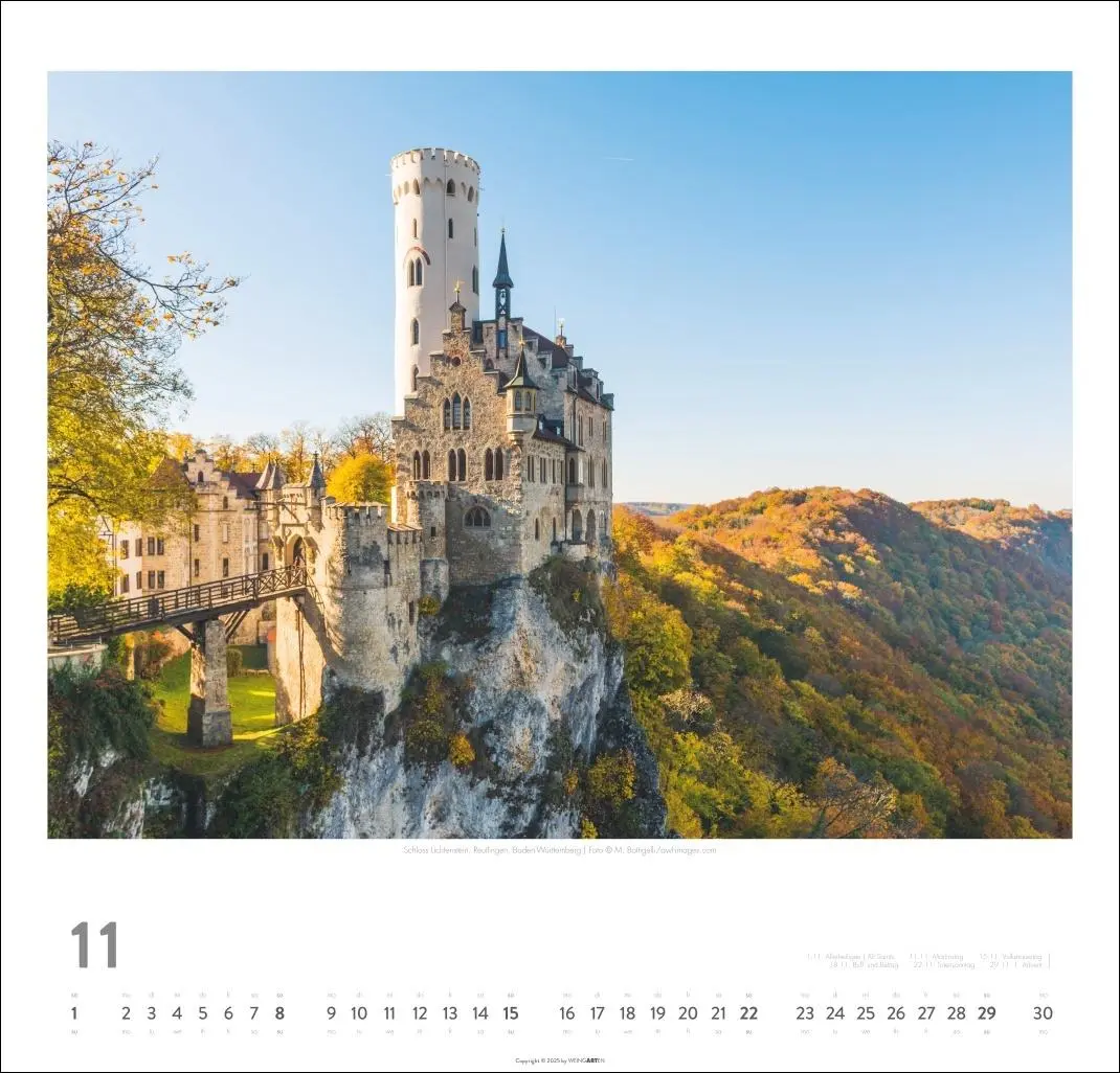 Bild: 9783839901991 | Deutschland - Ein Märchenland Kalender 2026 | Kalender | Spiralbindung