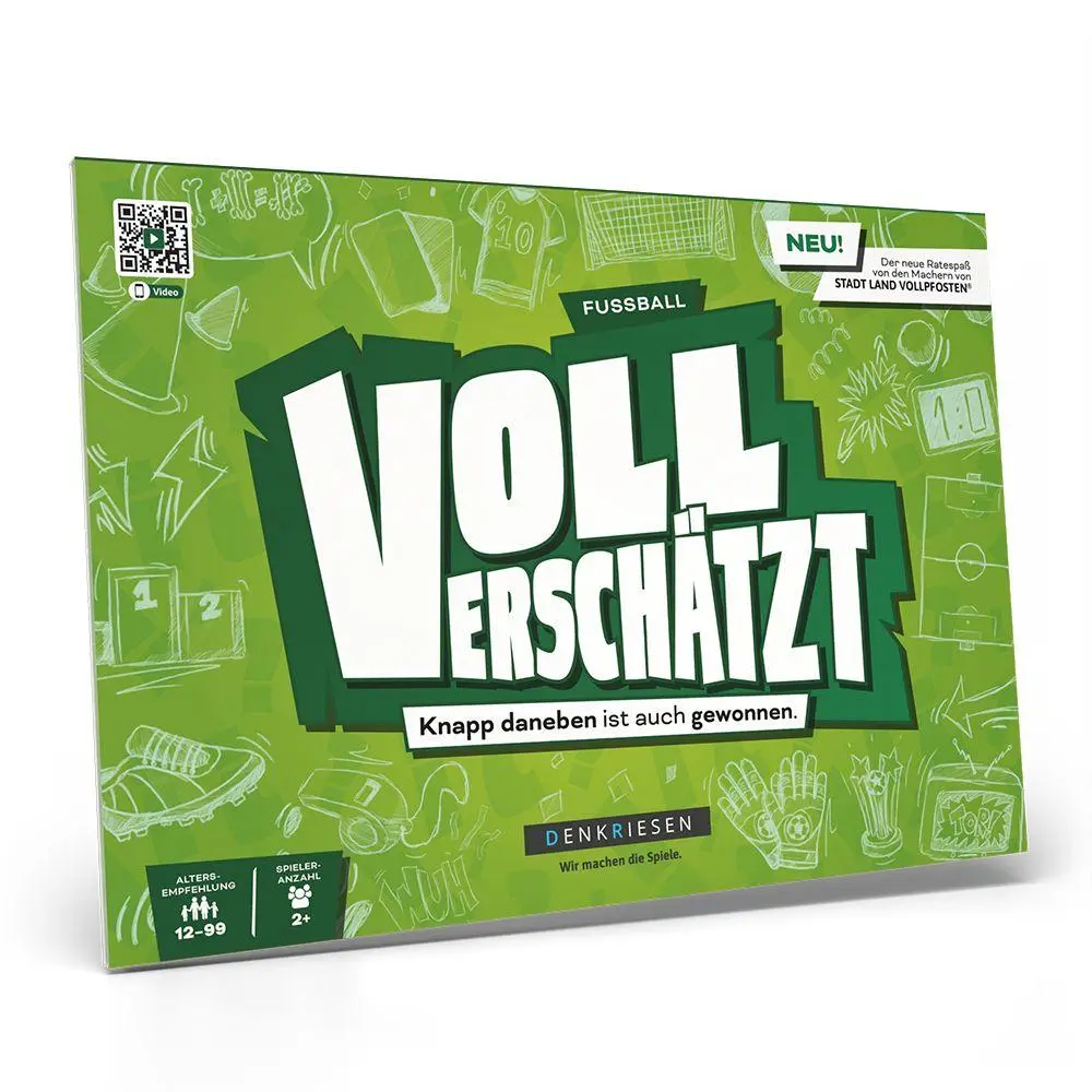 Cover: 4262494922091 | DENRKIESEN - VOLL VERSCHÄTZT Fussball Edition - "Knapp daneben ist...