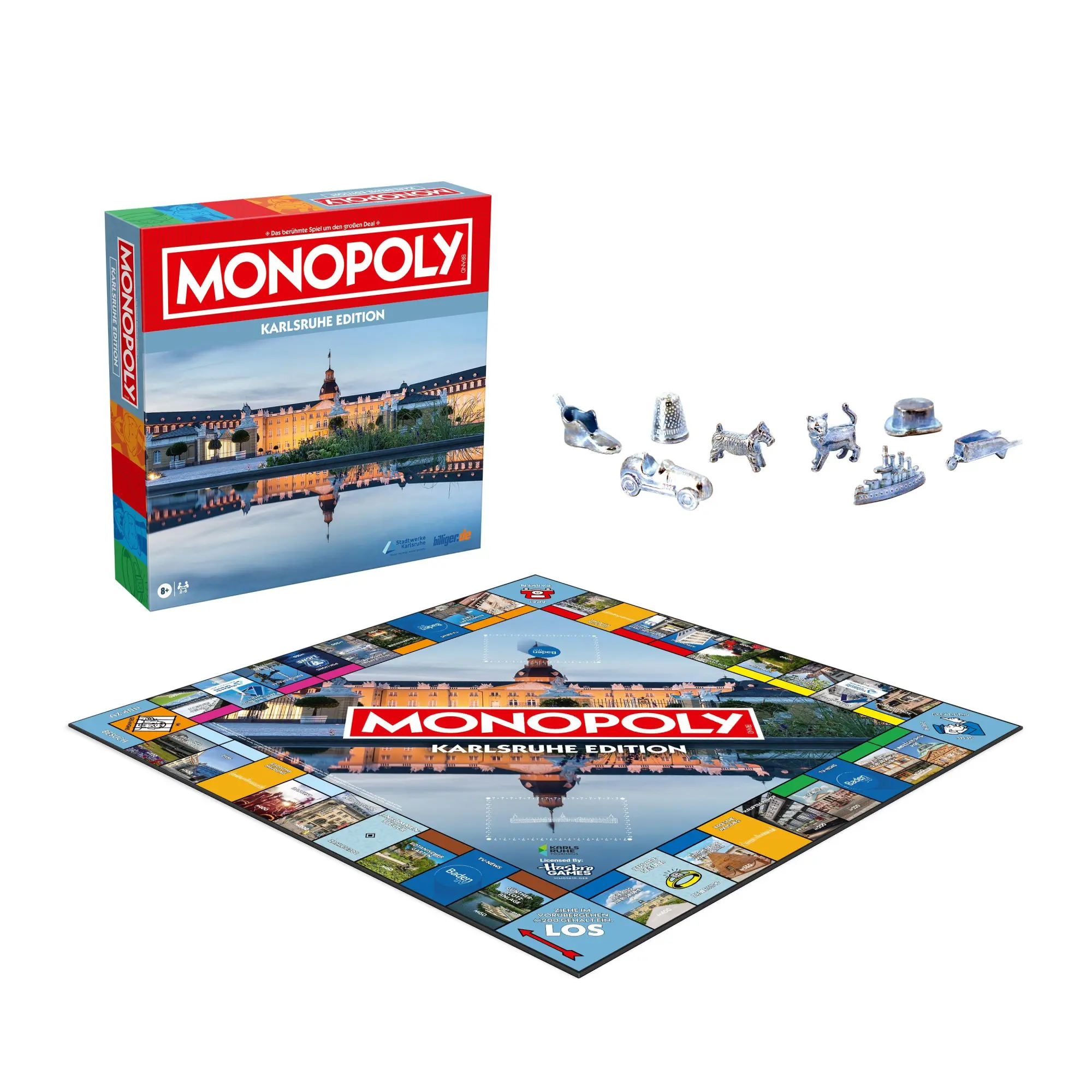 Bild: 5036905062091 | Monopoly Karlsruhe | Spiel | Deutsch | 2025 | Winning Moves