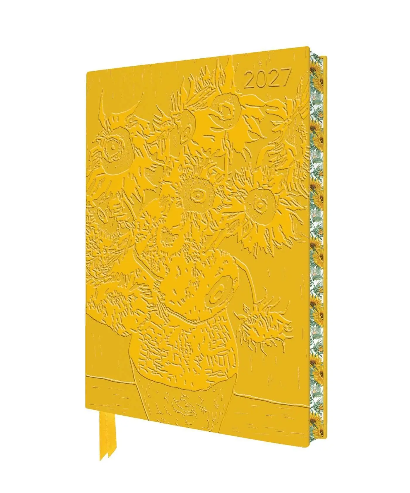 Cover: 9781806942091 | Vincent van Gogh - Sonnenblumen - Tischkalender 2027 | Tree Flame