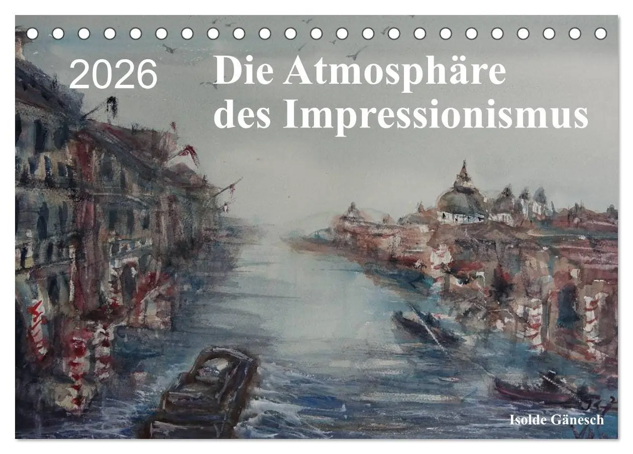 Cover: 9783457962091 | Die Atmosphäre des Impressionismus (Tischkalender 2026 DIN A5...