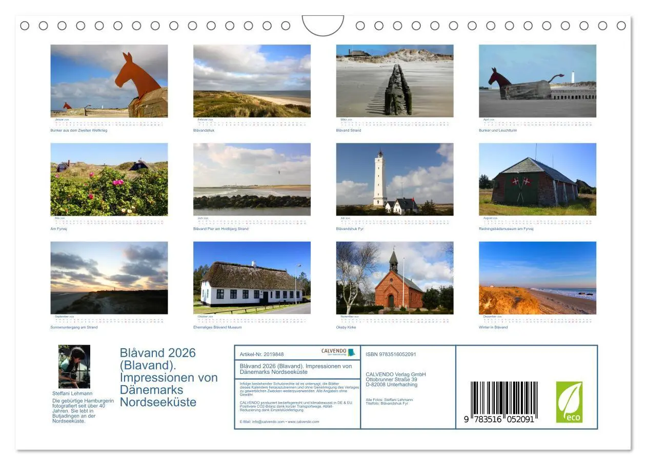 Bild: 9783516052091 | Blåvand 2026 (Blavand). Impressionen von Dänemarks Nordseeküste...