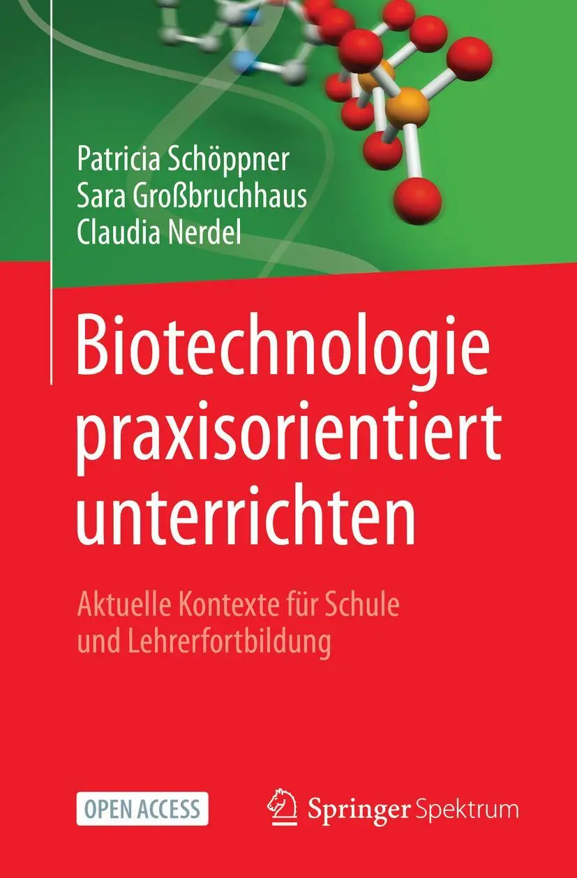 Cover: 9783662652091 | Biotechnologie praxisorientiert unterrichten | Schöppner (u. a.) | xvi