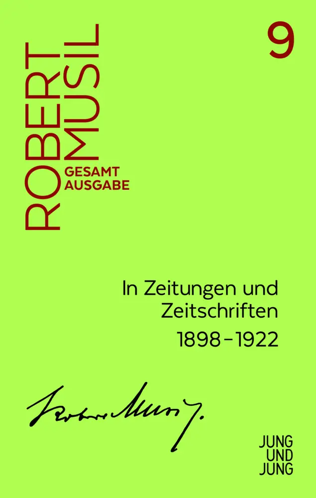 Cover: 9783990272091 | In Zeitungen und Zeitschriften. Tl.1 | Robert Musil | Buch | 640 S.
