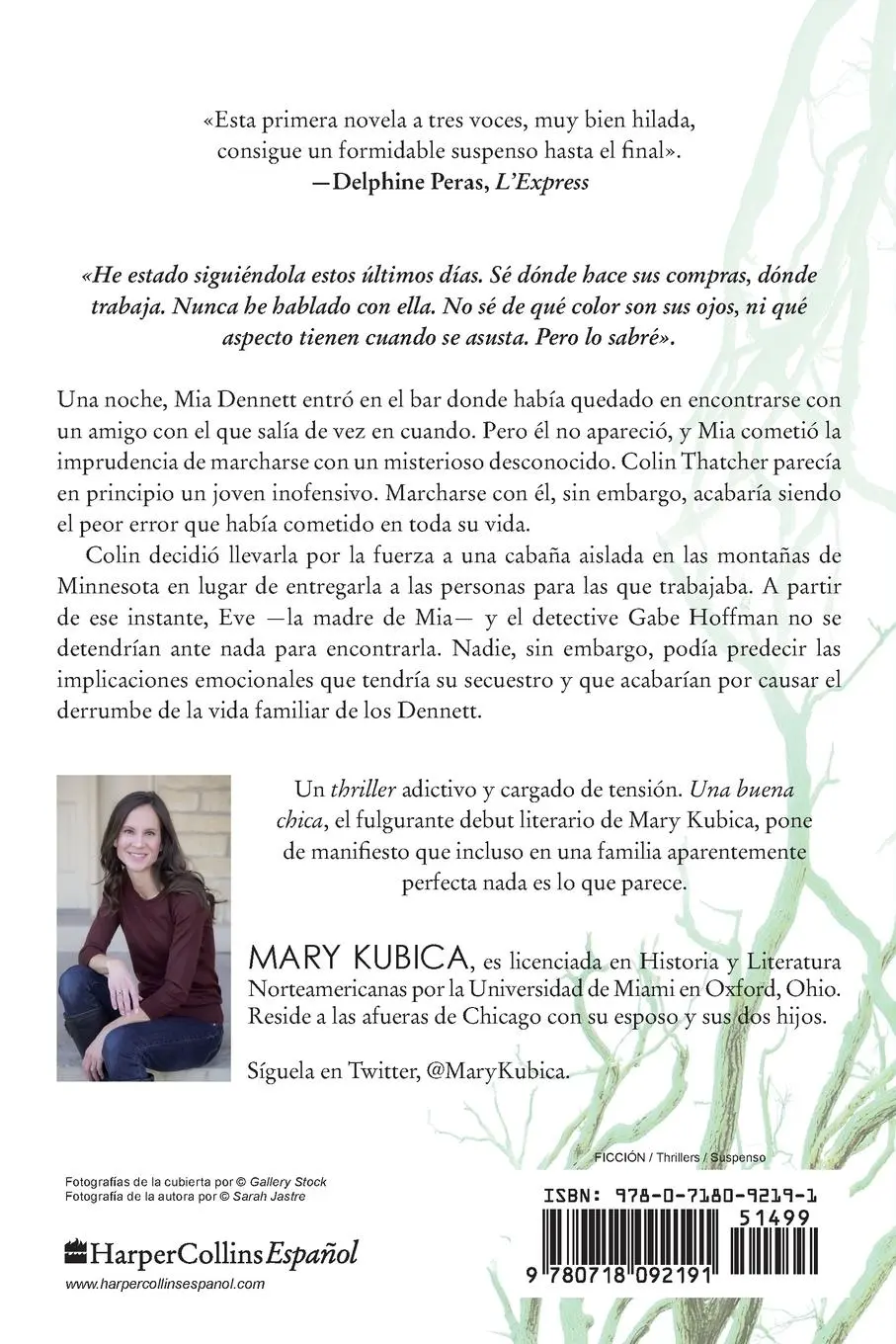 Rückseite: 9780718092191 | Una Buena Chica | Mary Kubica | Taschenbuch | Kartoniert / Broschiert
