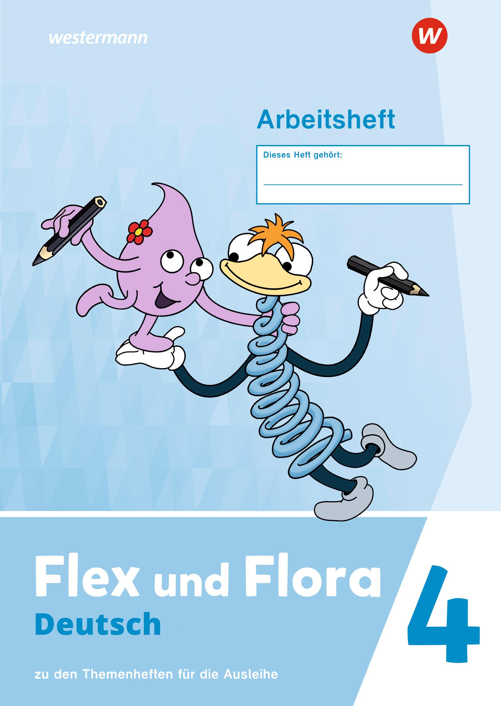 Cover: 9783141042191 | Flex und Flora 4. Arbeitsheft. Zu den Heften für die Ausleihe | 80 S.