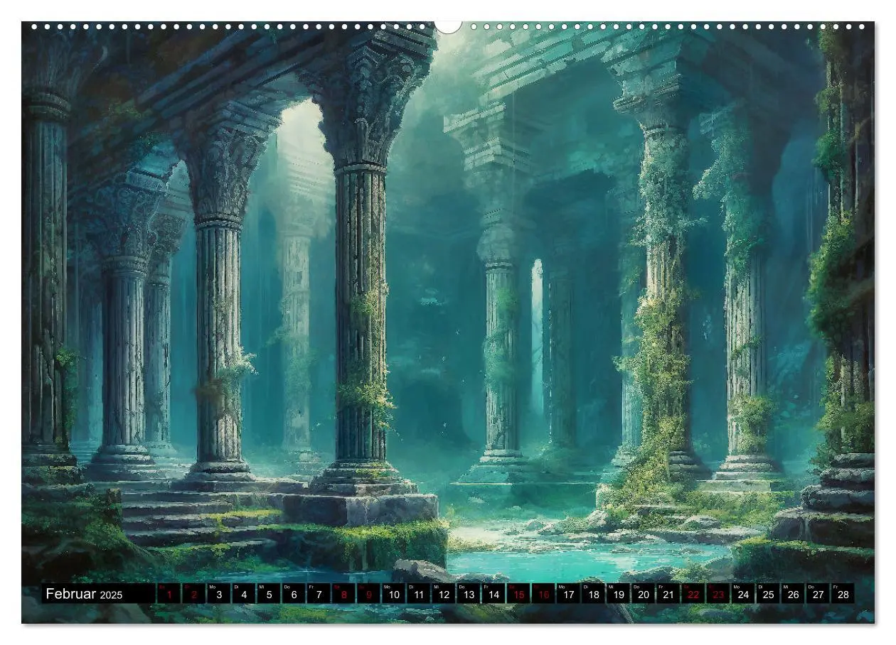 Bild: 9783383842191 | Im Reich der Elben (Wandkalender 2025 DIN A2 quer), CALVENDO...