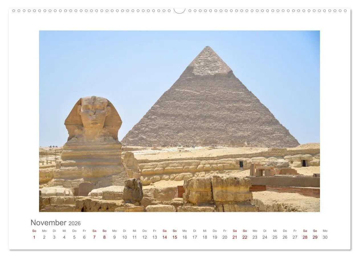 Bild: 9783516662191 | Ägypten - unterwegs mit Julia Hahn (Wandkalender 2026 DIN A2 quer),...