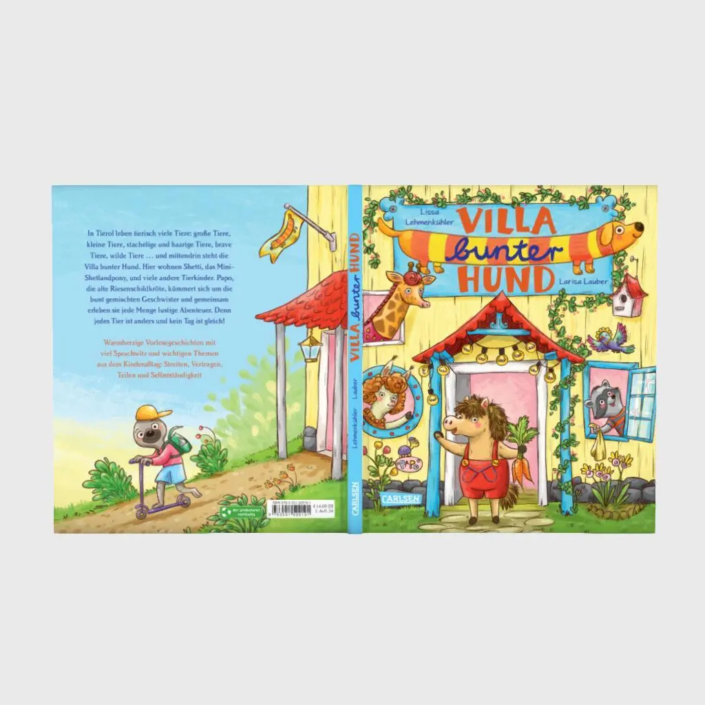 Bild: 9783551522191 | Villa bunter Hund | Lissa Lehmenkühler | Buch | 80 S. | Deutsch | 2024