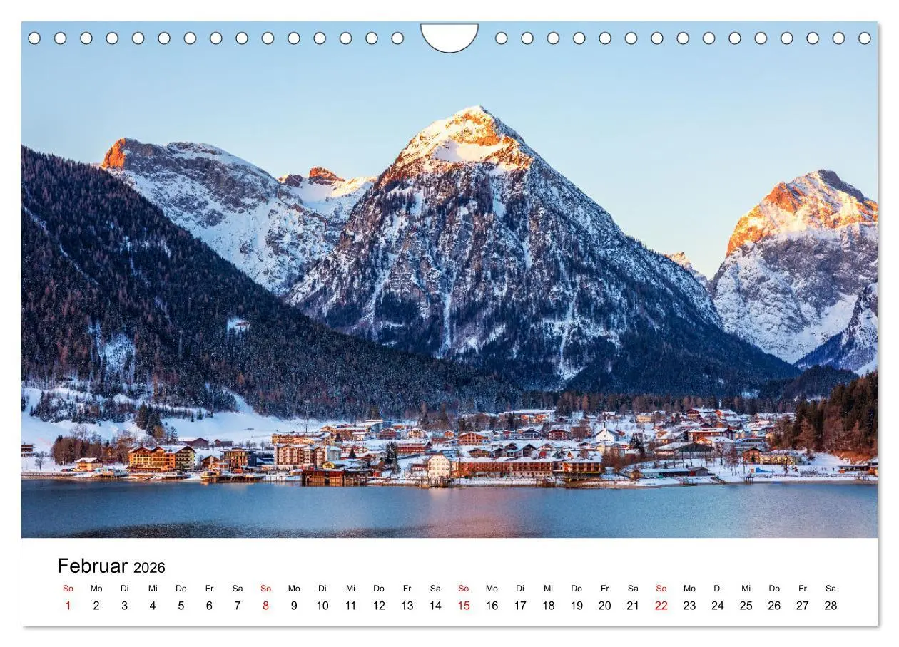 Bild: 9783457322291 | Traumhafter Achensee - eine kalendarische Reise (Wandkalender 2026...