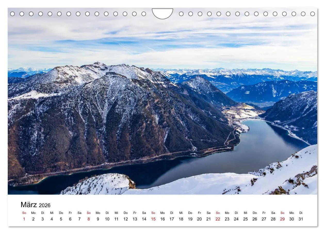 Bild: 9783457322291 | Traumhafter Achensee - eine kalendarische Reise (Wandkalender 2026...